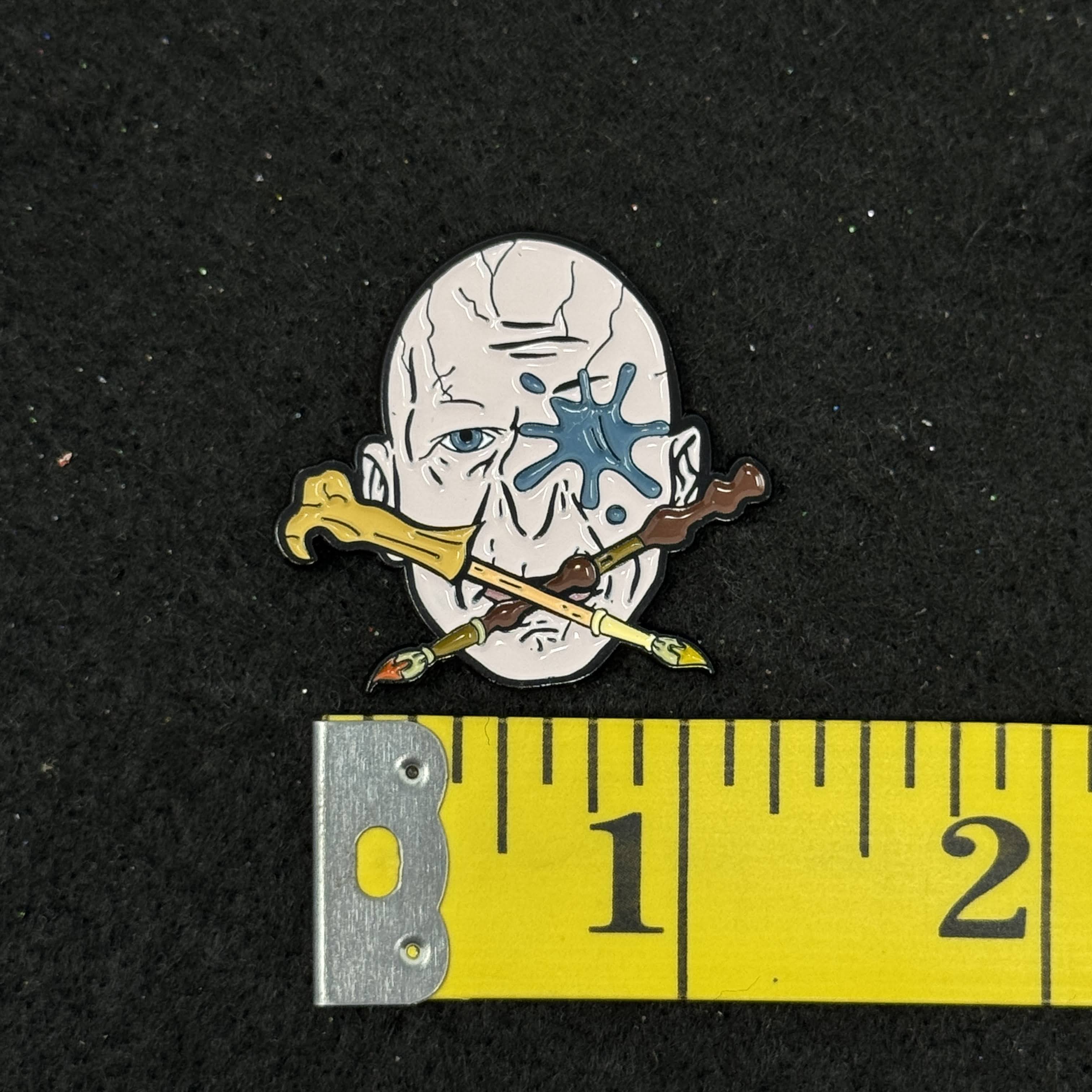 Snape Harry Potter Gold Plating Graphic Pin