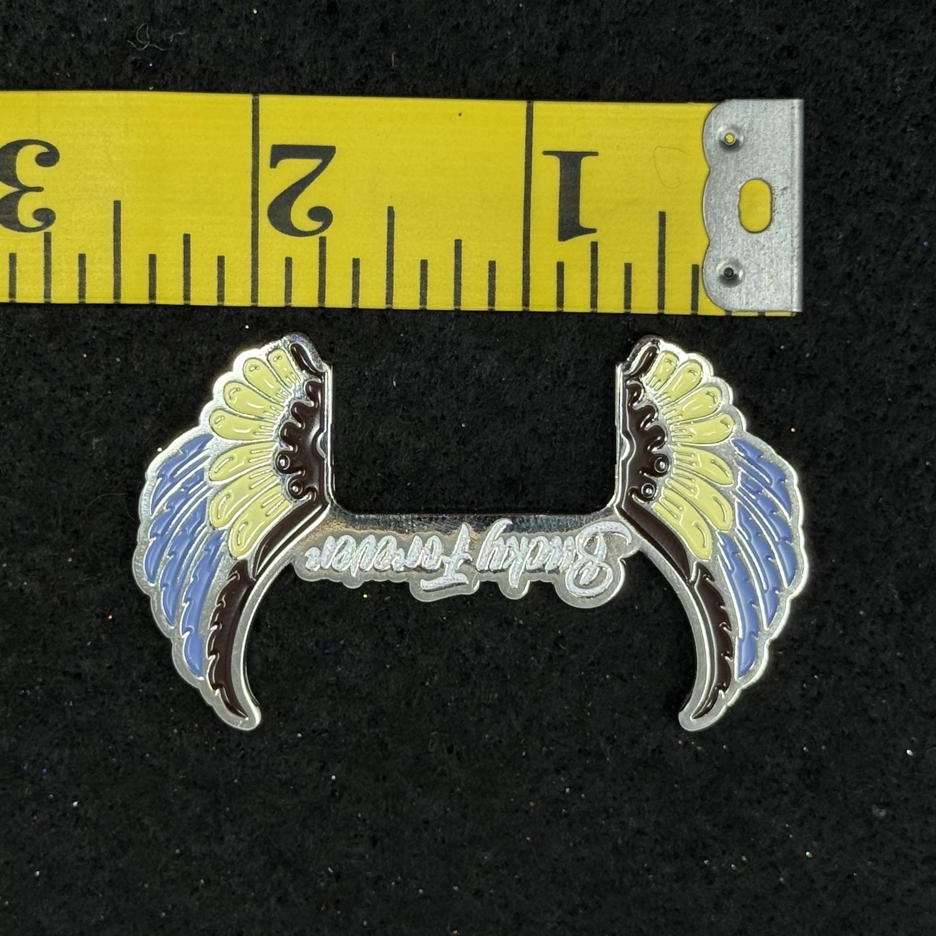 "Bucky Forever" MLB Logo Pin