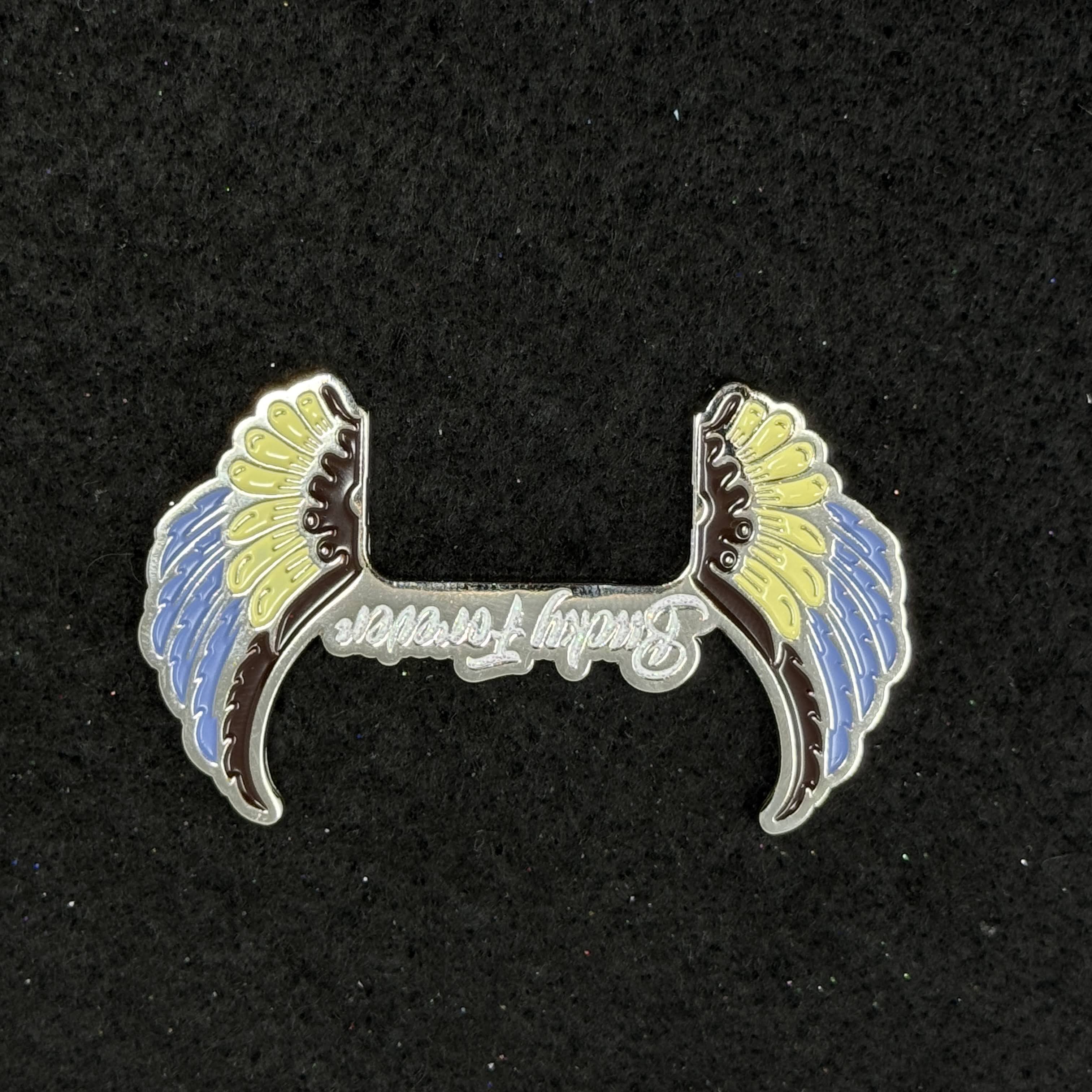 "Bucky Forever" MLB Logo Pin