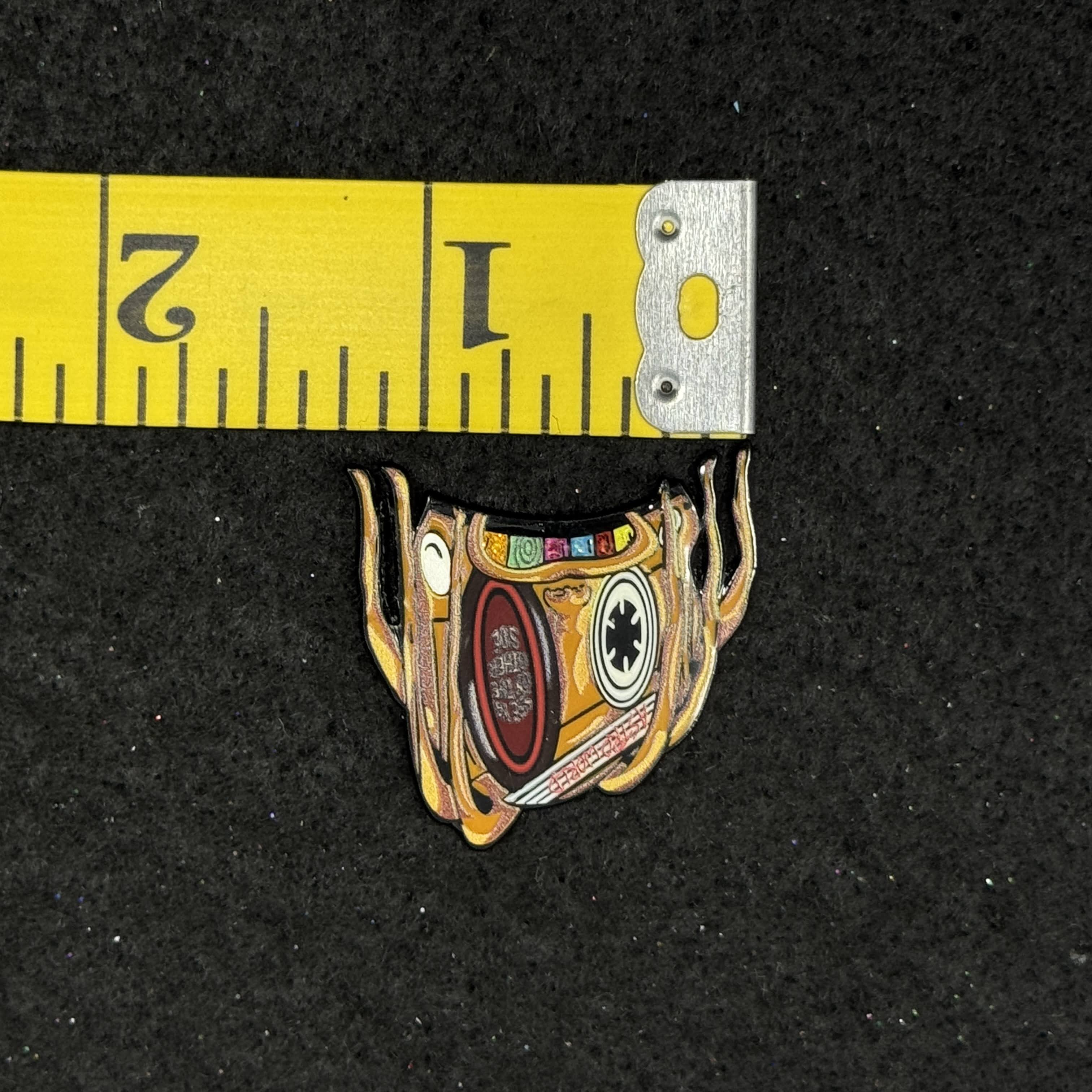 Travis Scott Casette Tape Black Plating Graphic Pin