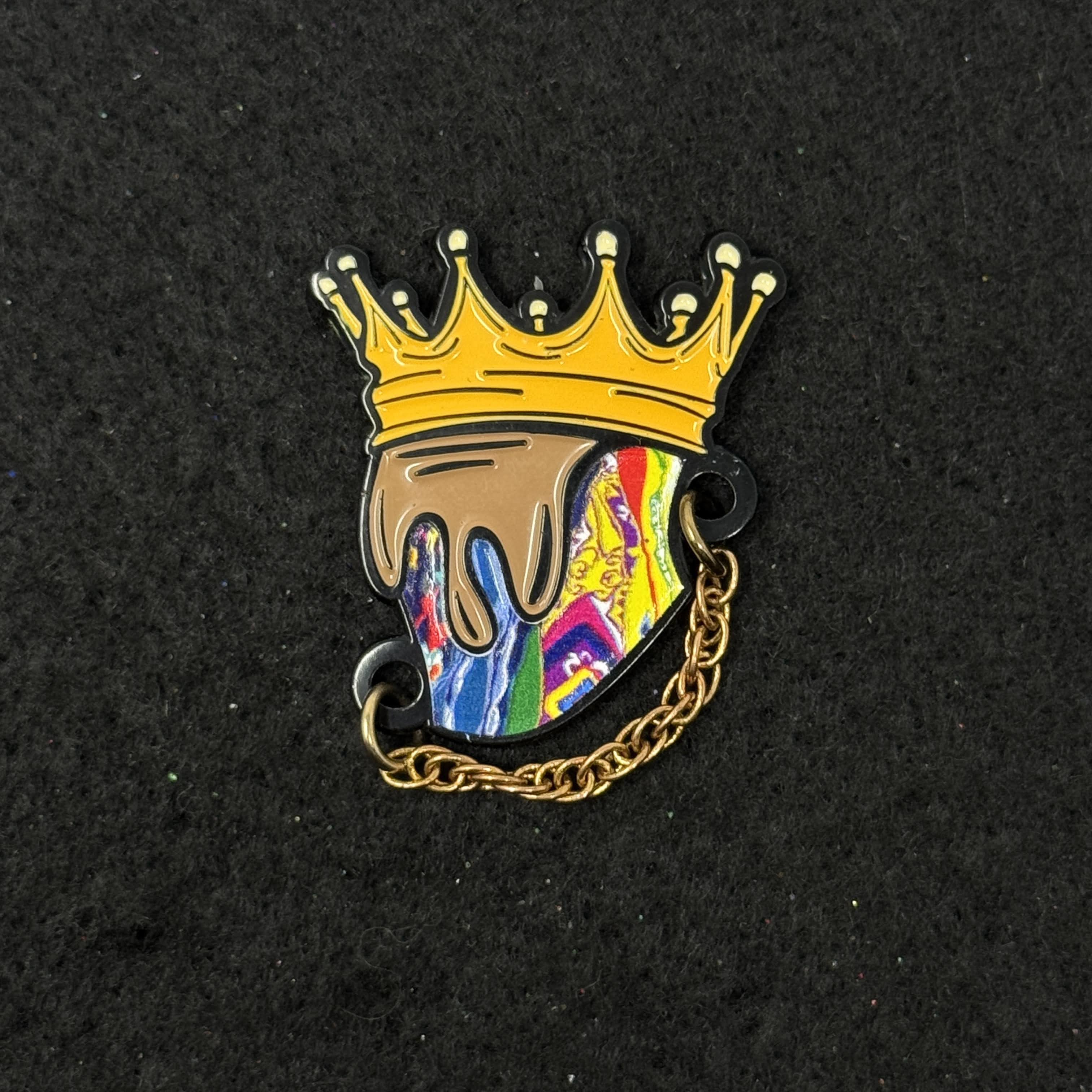 Biggie Smalls Bucket Graphic Pin