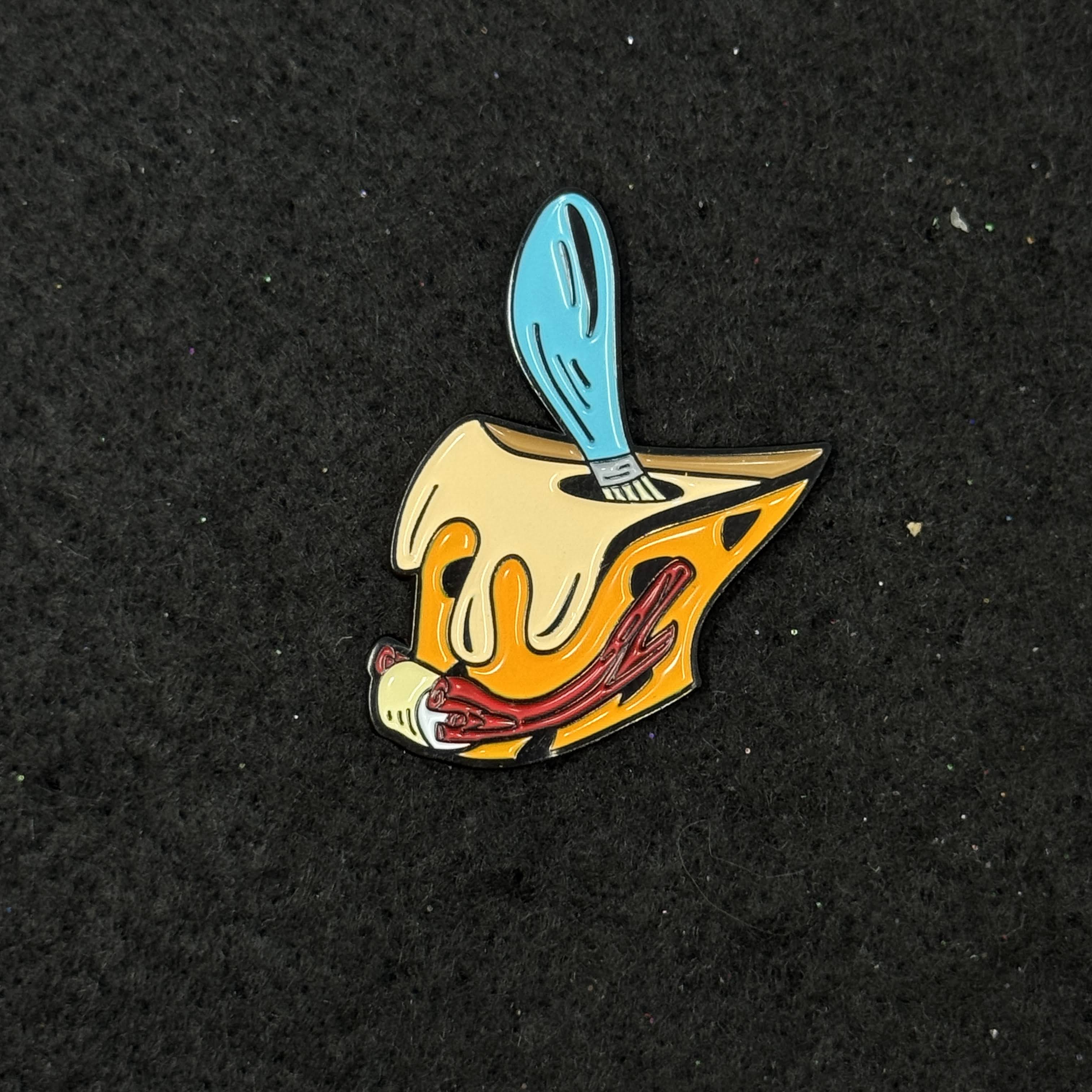 Flintstones Paint Bucket Umbrella Heights Graphic Pin
