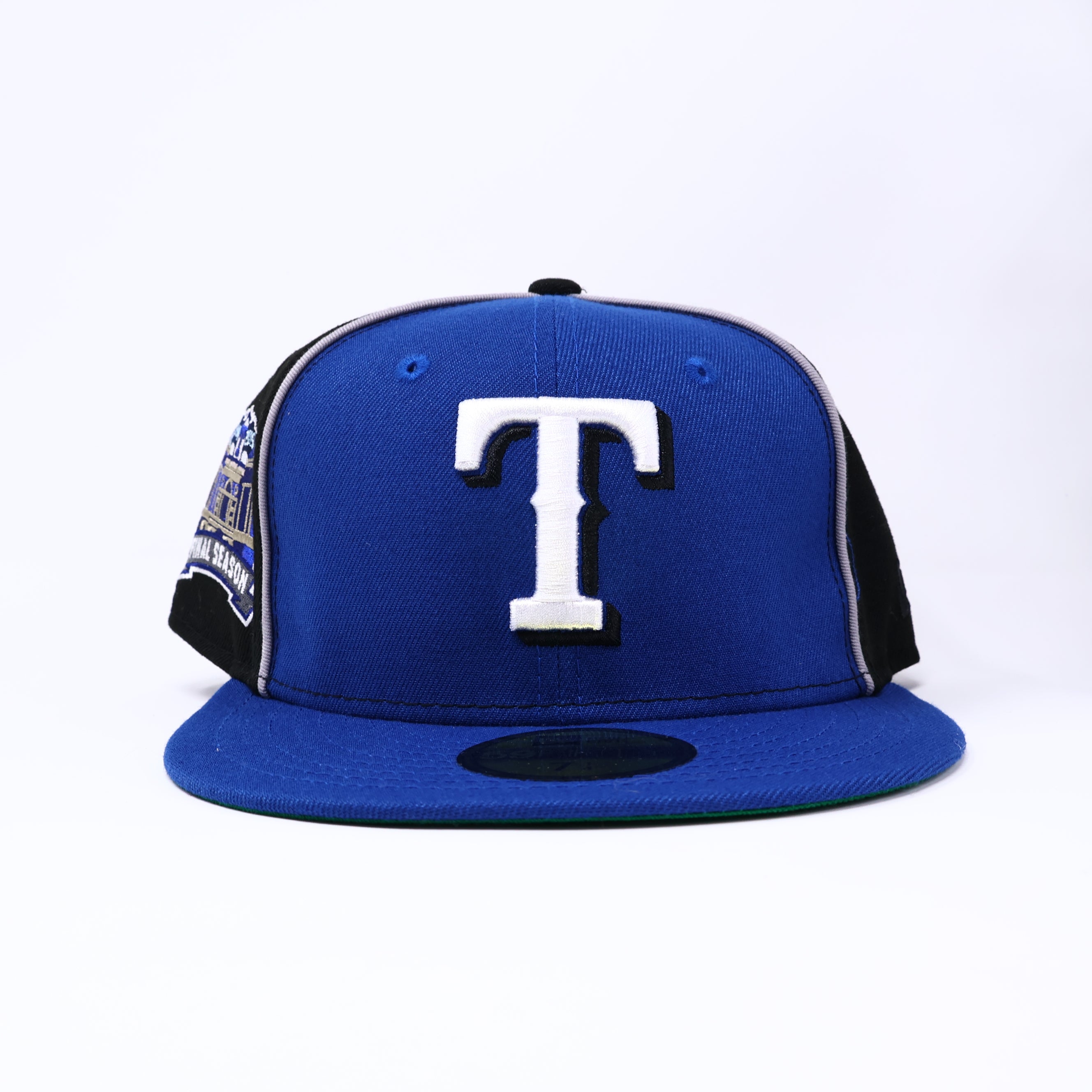 NWT 1/4 Multicolor Dallas Texas Rangers Final Season 59fifty New Era Fitted Hat Cap