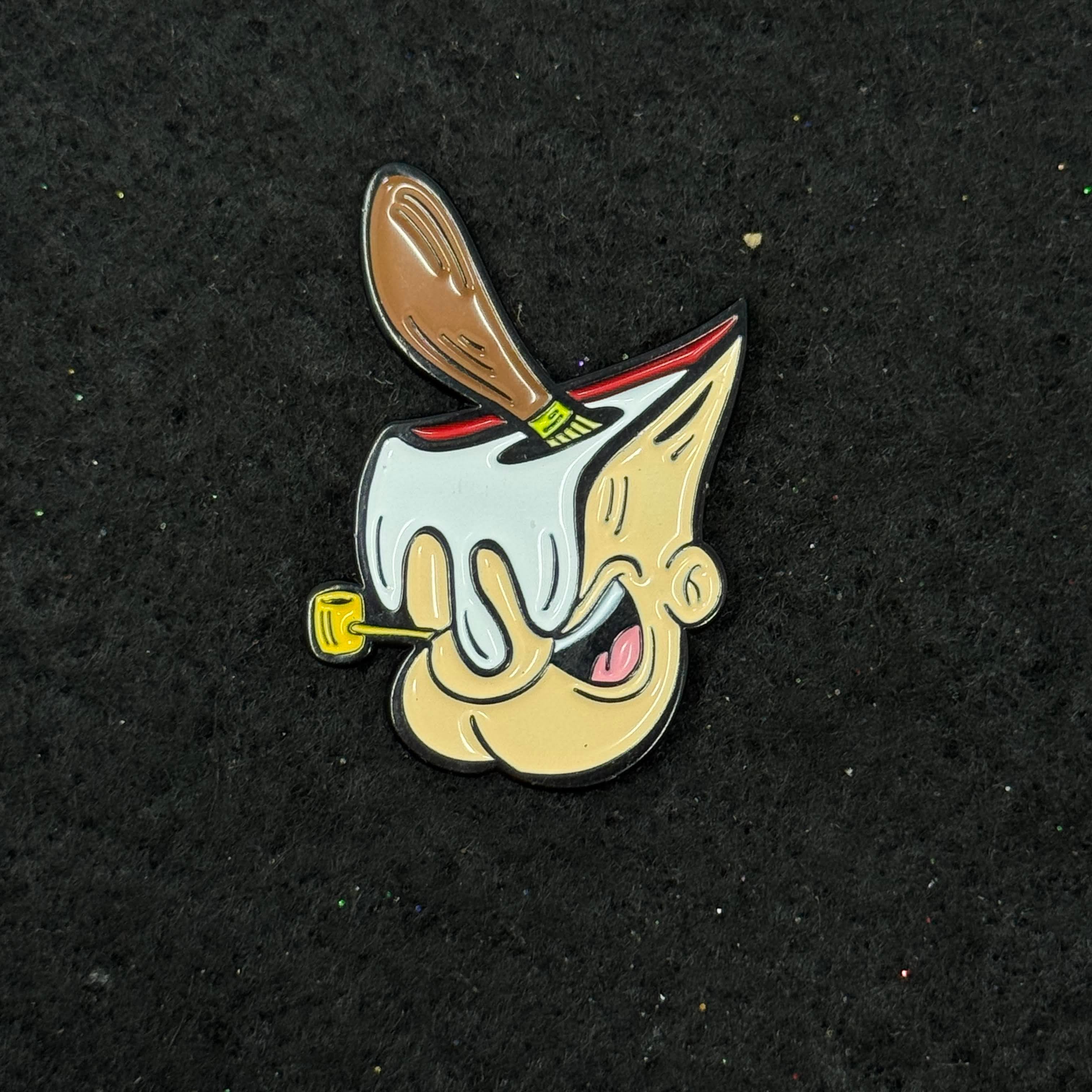 Popeye Paint Bucket Umbrella Heights Graphic Pin