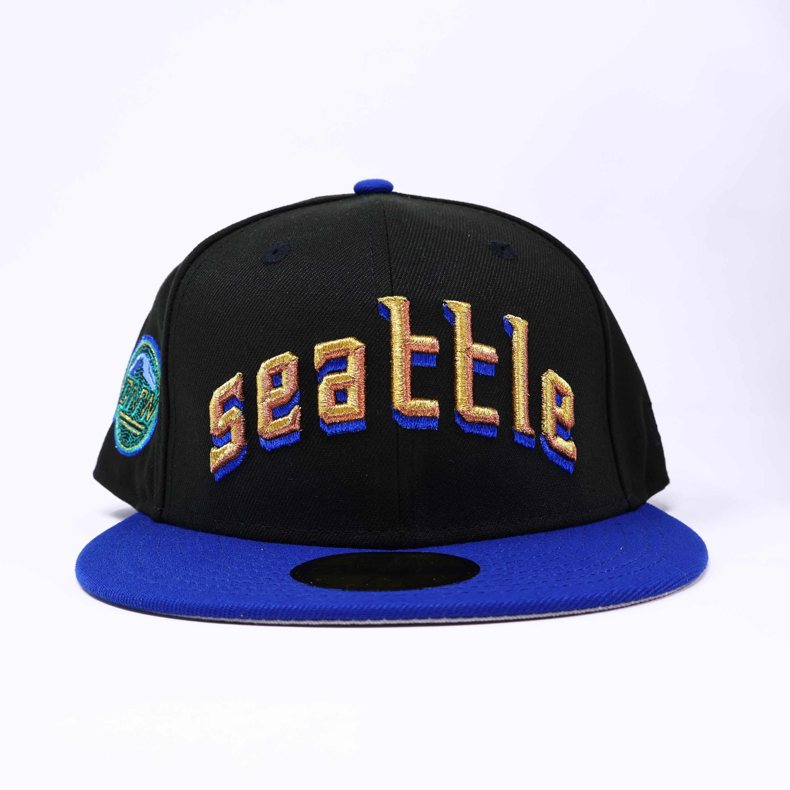 NWT 1/4 Black Seattle Mariners City Connect PNW 59fifty New Era Fitted Hat Cap