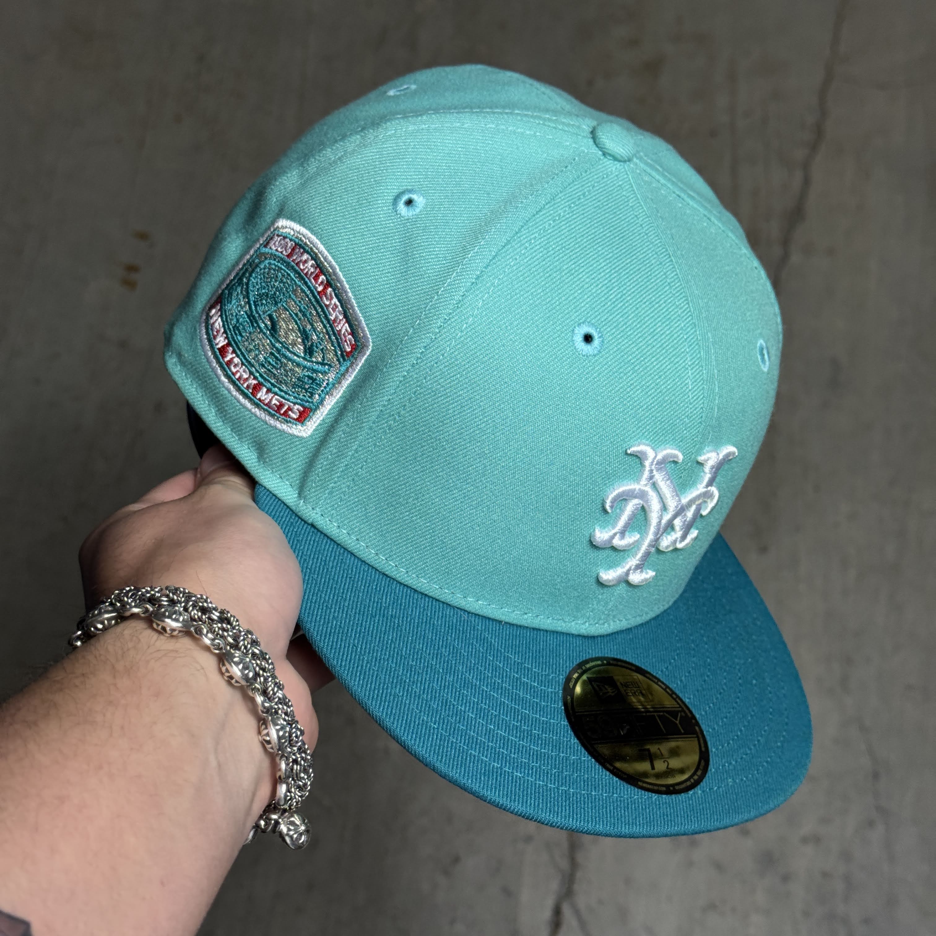 NWT 1/2 Blue New York Mets 1969 World Series 59fifty New Era Fitted Hat Cap