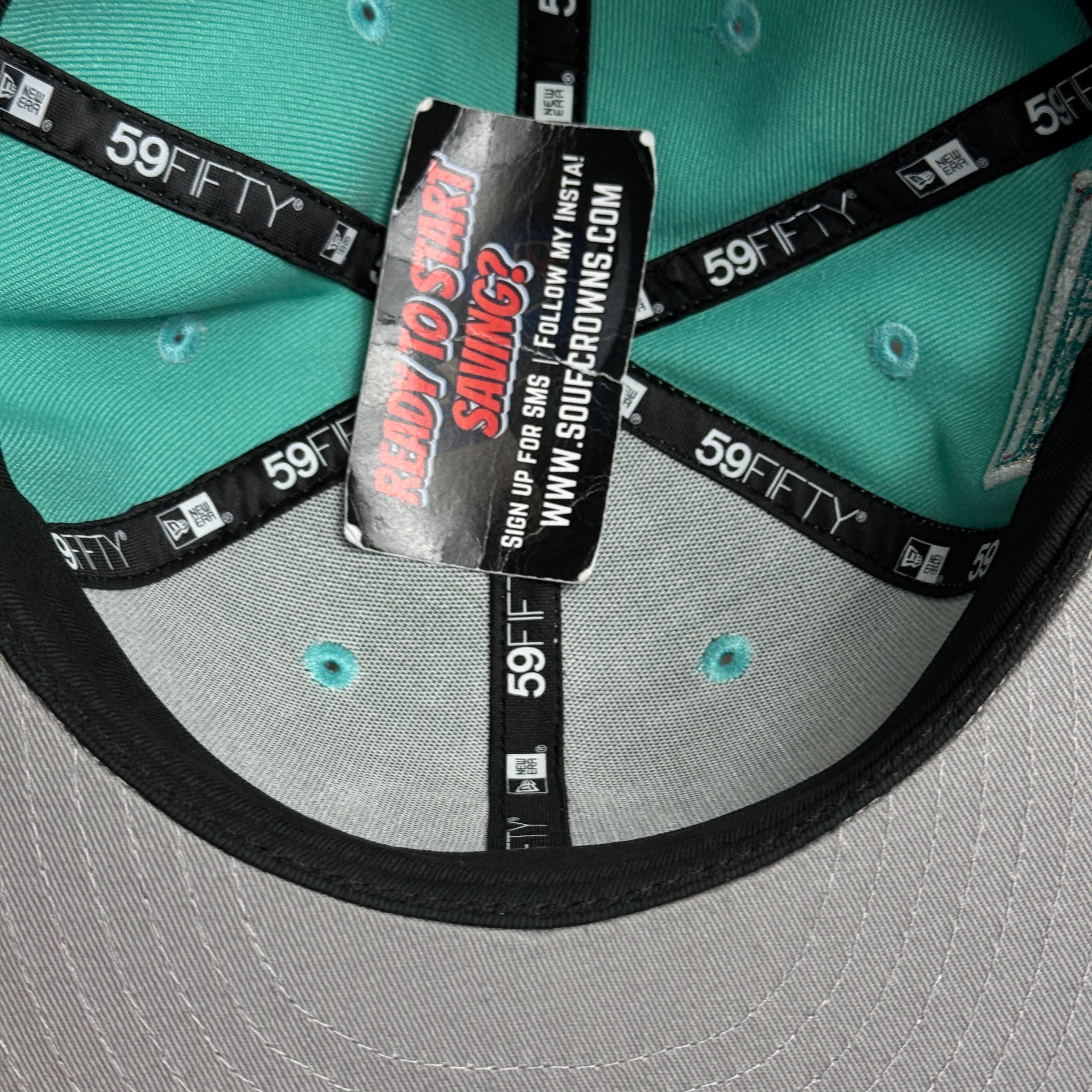 NWT 1/2 Blue New York Mets 1969 World Series 59fifty New Era Fitted Hat Cap