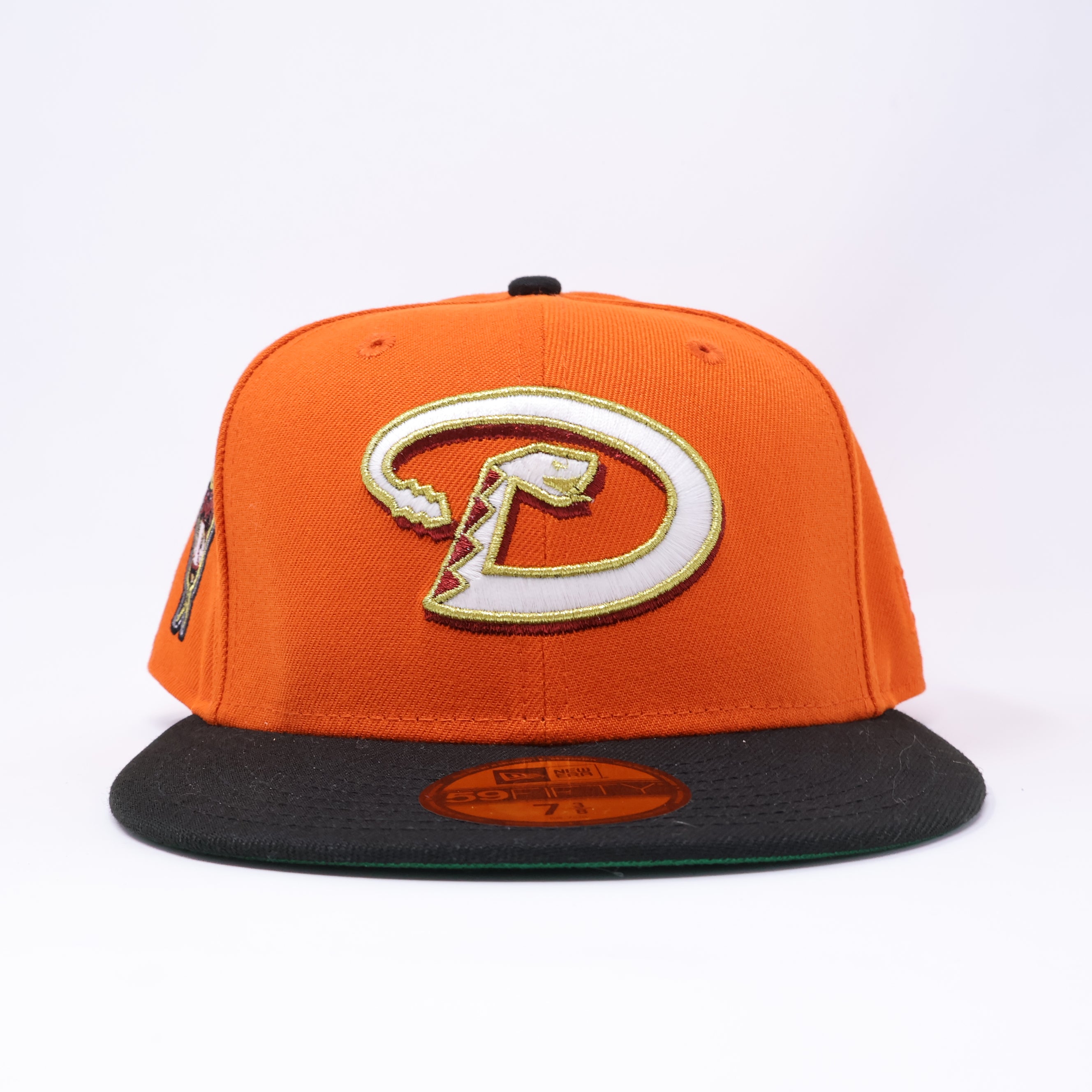 NWT 3/8 Orange Arizona Diamondbacks 1998 Inaugural 59fifty New Era Fitted Hat Cap