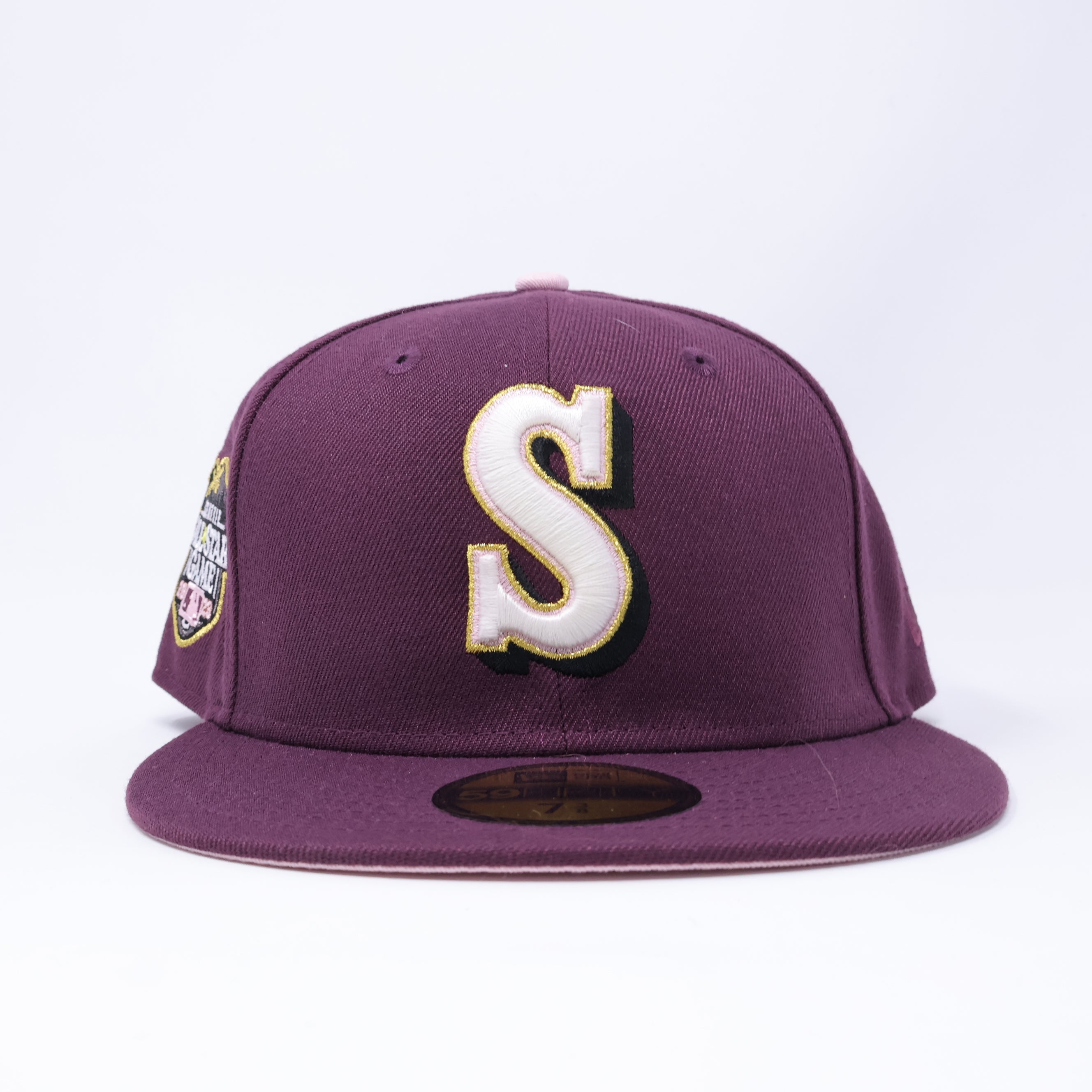 NWT 3/8 Purple Seattle Mariners 2023 All-Star Game 59fifty New Era Fitted Hat Cap