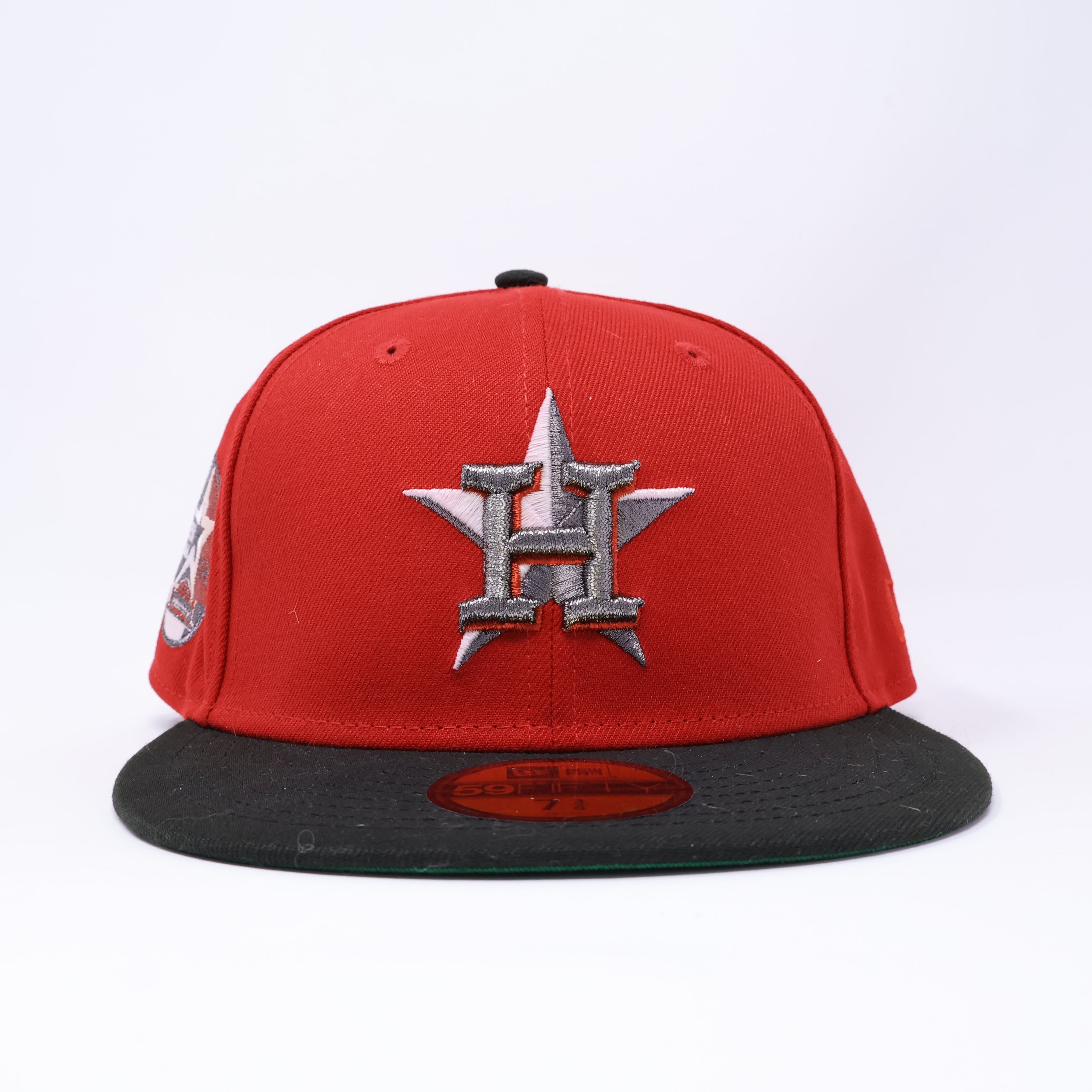NWT 3/8 Red Houston Astros 35 Great Years 59fifty New Era Fitted Hat Cap