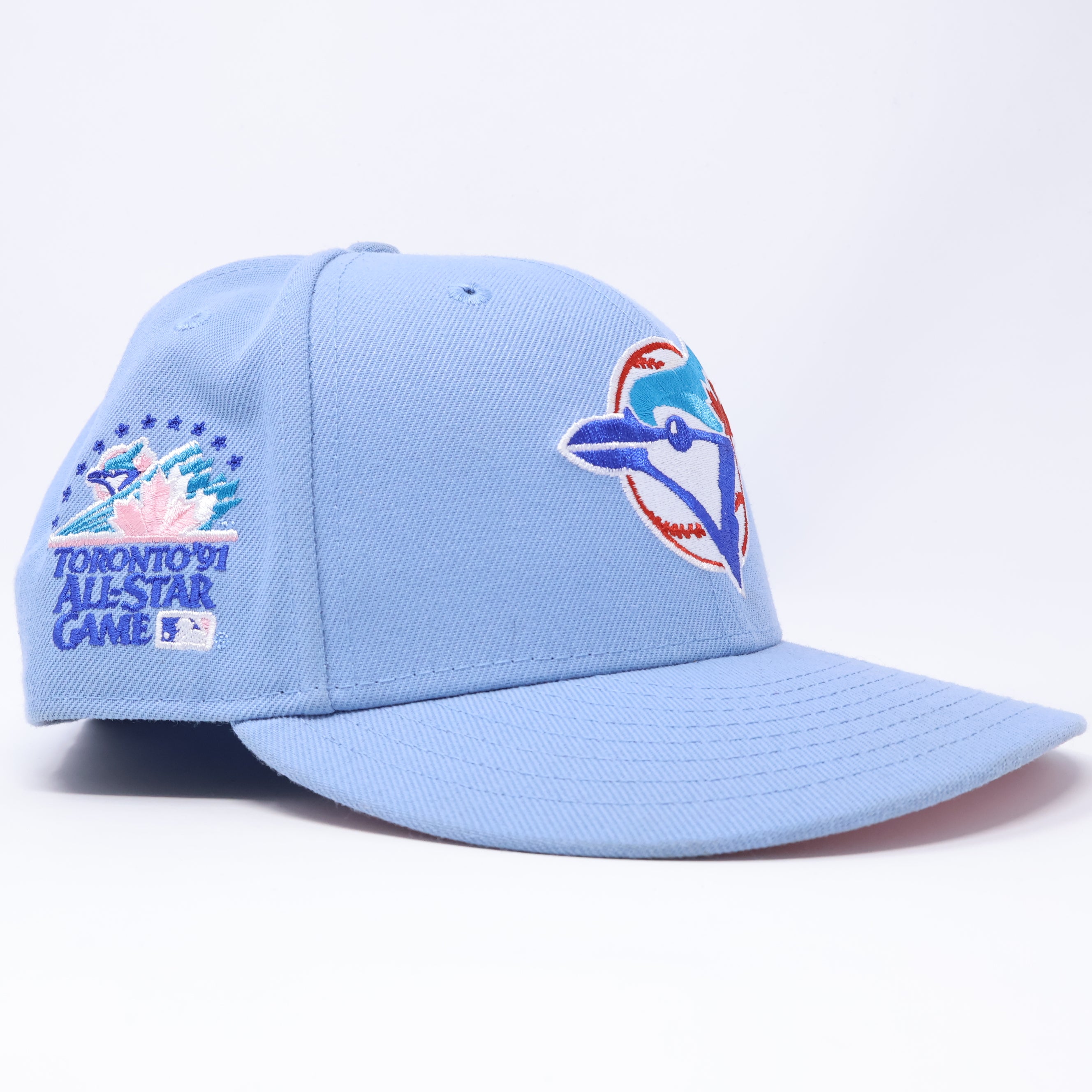 USED 5/8 Blue Toronto Blue Jays 1991 All-Star Game 59fifty New Era Fitted Hat Cap