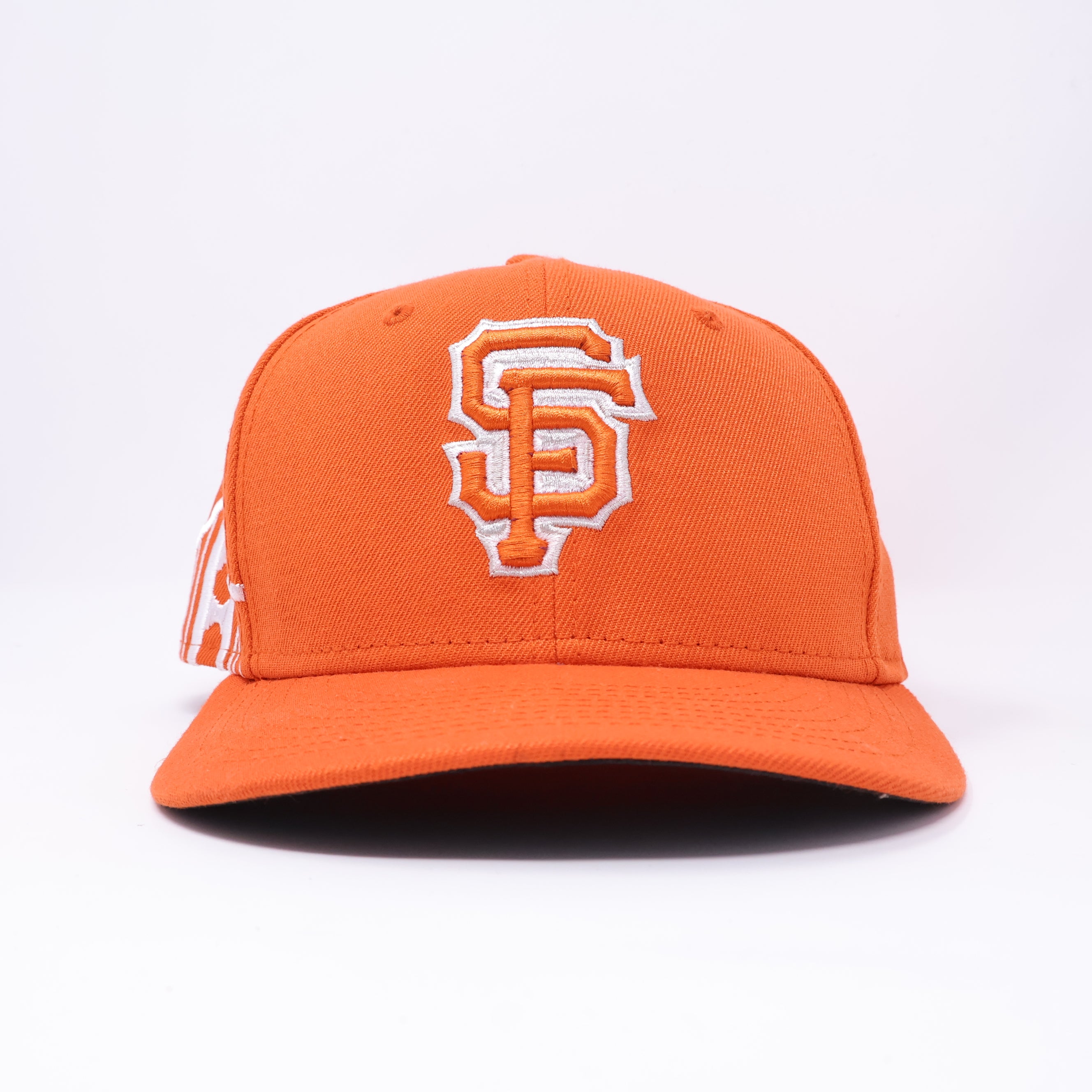 USED 3/8 Orange San Francisco Giants 59fifty New Era Fitted Hat Cap