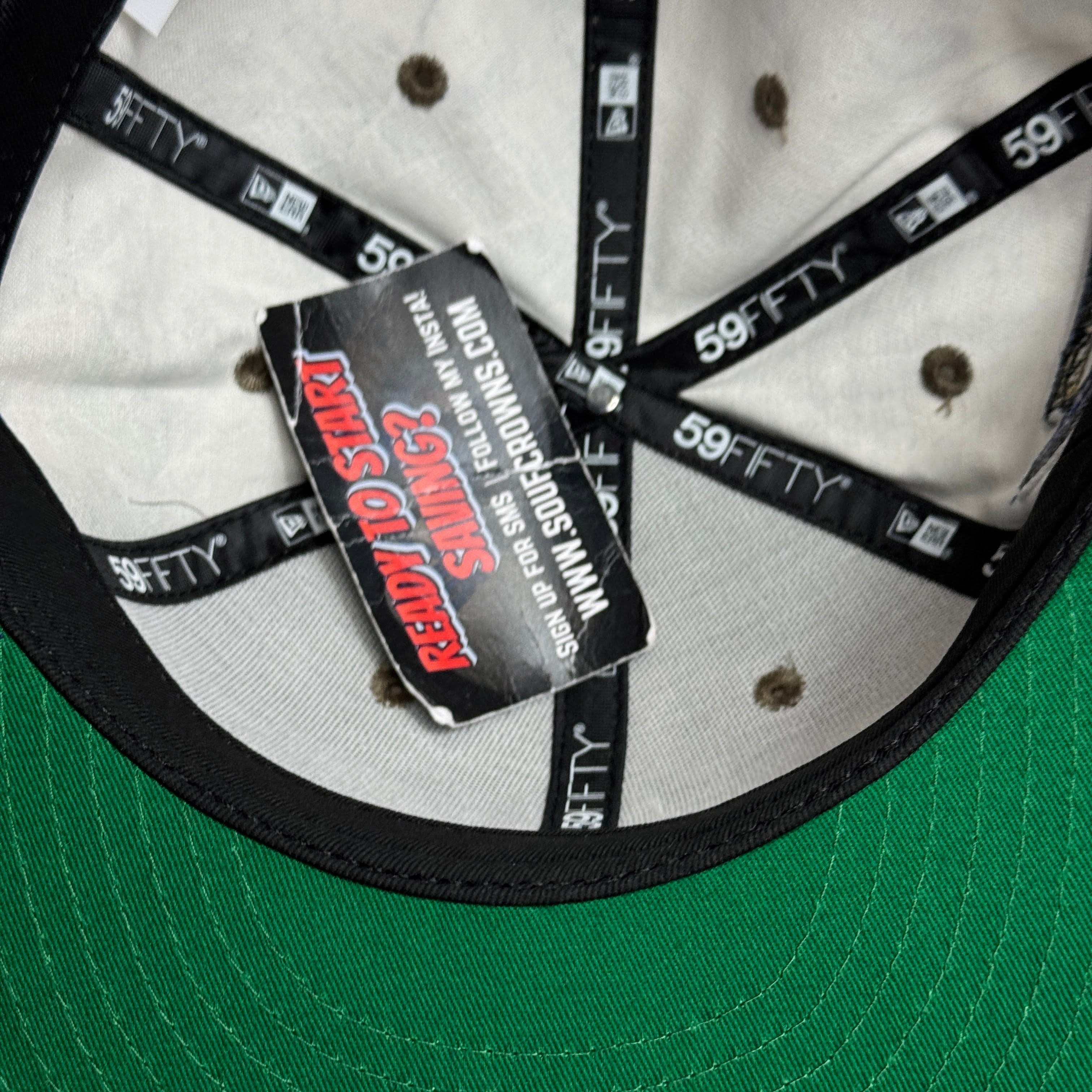 NWT 1/2 Realtree Brooklyn Dodgers Ebbets Field 59fifty New Era Fitted Hat Cap