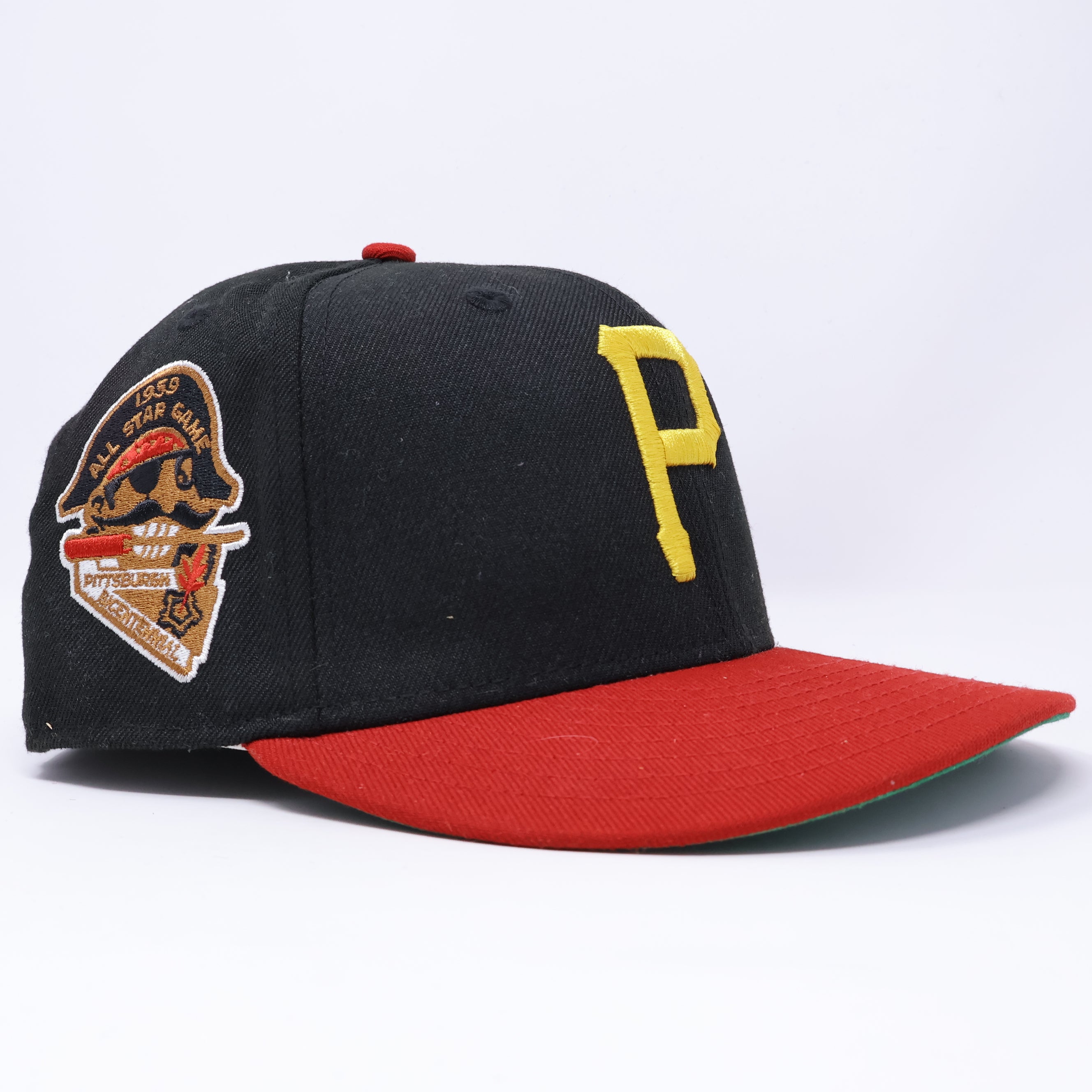 USED 3/8 Black Pittsburgh Pirates 1959 All-Star Game 59fifty New Era Fitted Hat Cap