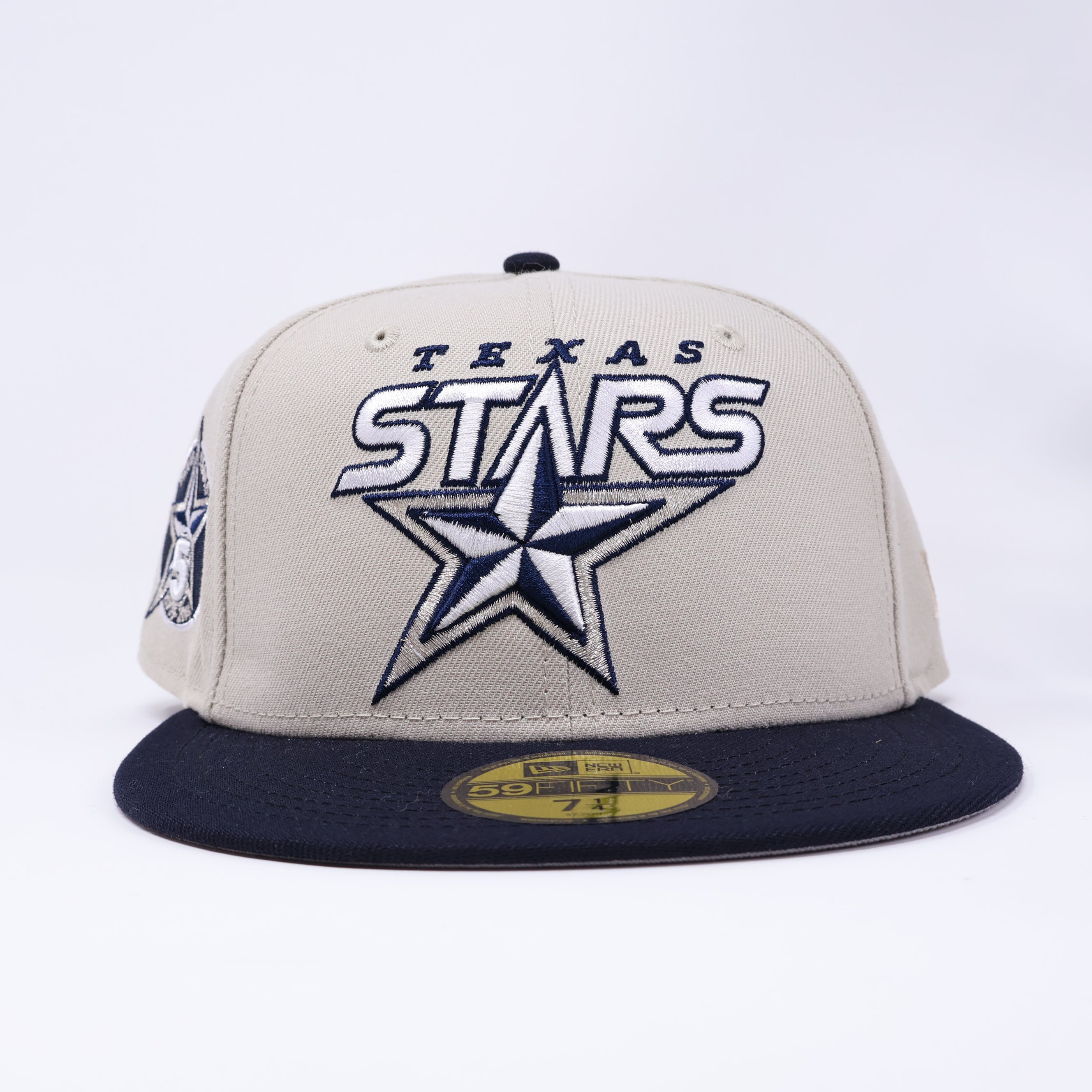 NWT 1/4 Gray Dallas Texas Stars AHL 59fifty New Era Fitted Hat Cap