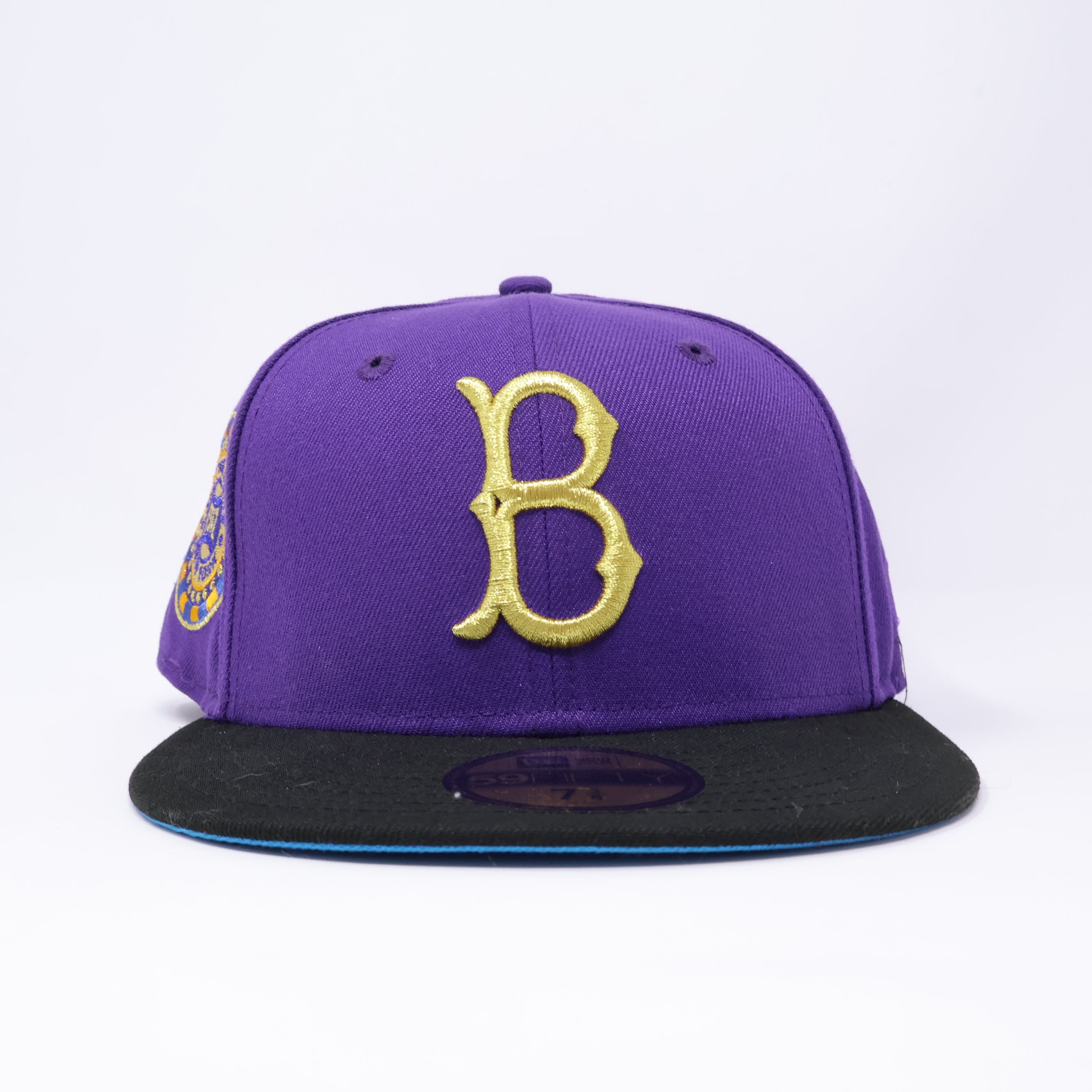 NWT 3/8 Purple Brooklyn Dodgers 1942 All-Star Game 59fifty New Era Fitted Hat Cap