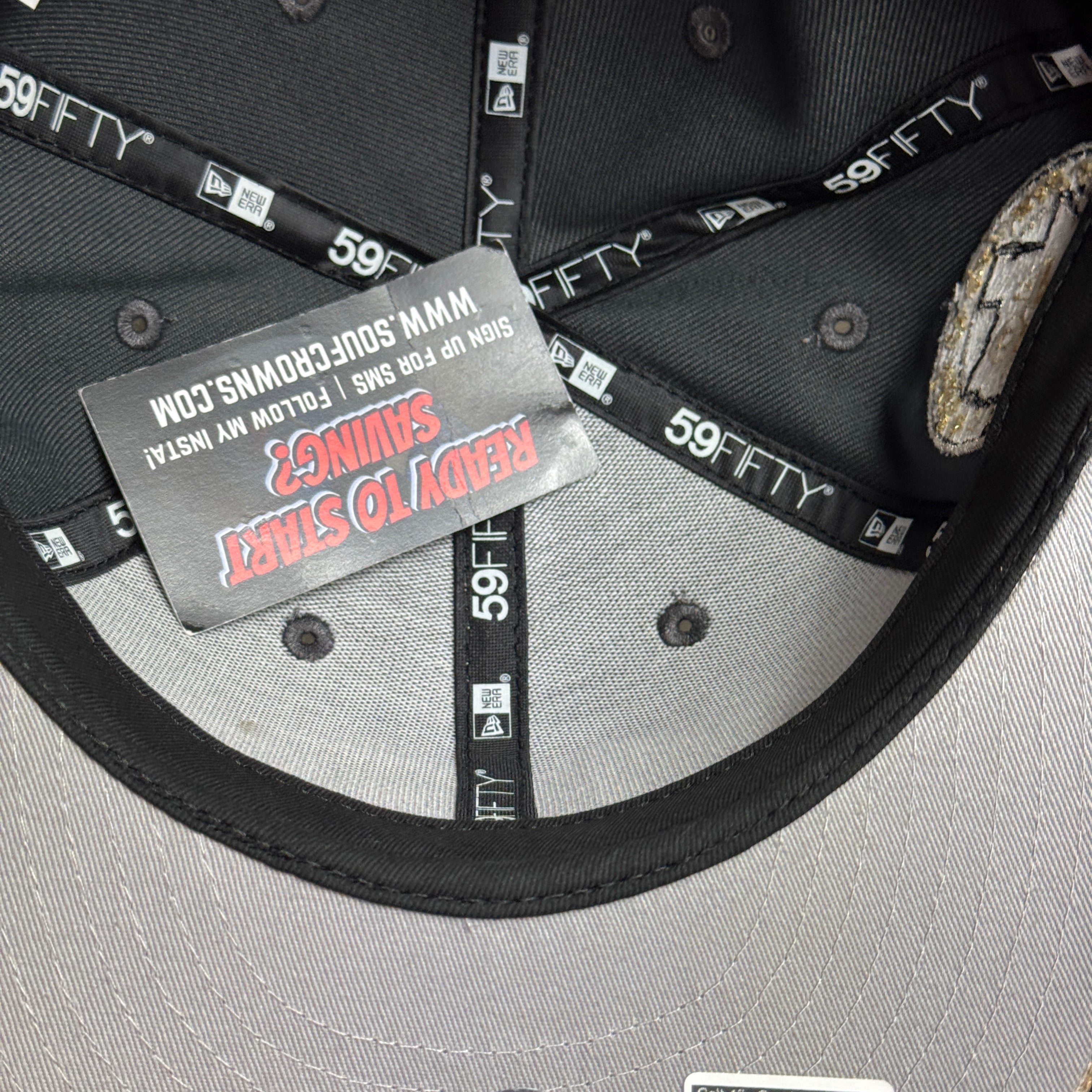 NWT 3/4 Gray Houston Astros Celebrating 40 Years 59fifty New Era Fitted Hat Cap