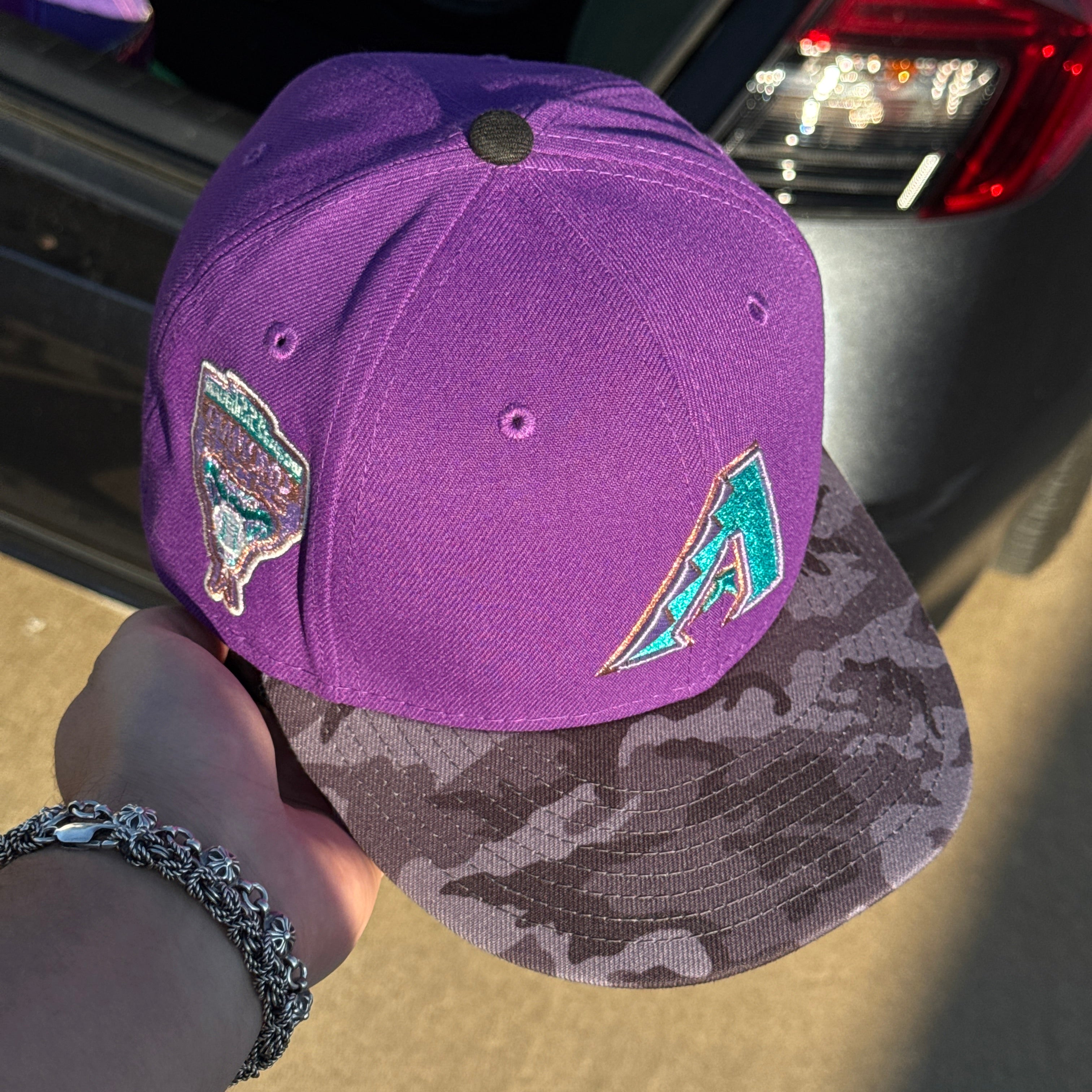 NEW ERA 1998 Arizona Diamondbacks 59Fifty Hat online Purple Men’s Sz 8 *NEW* RARE