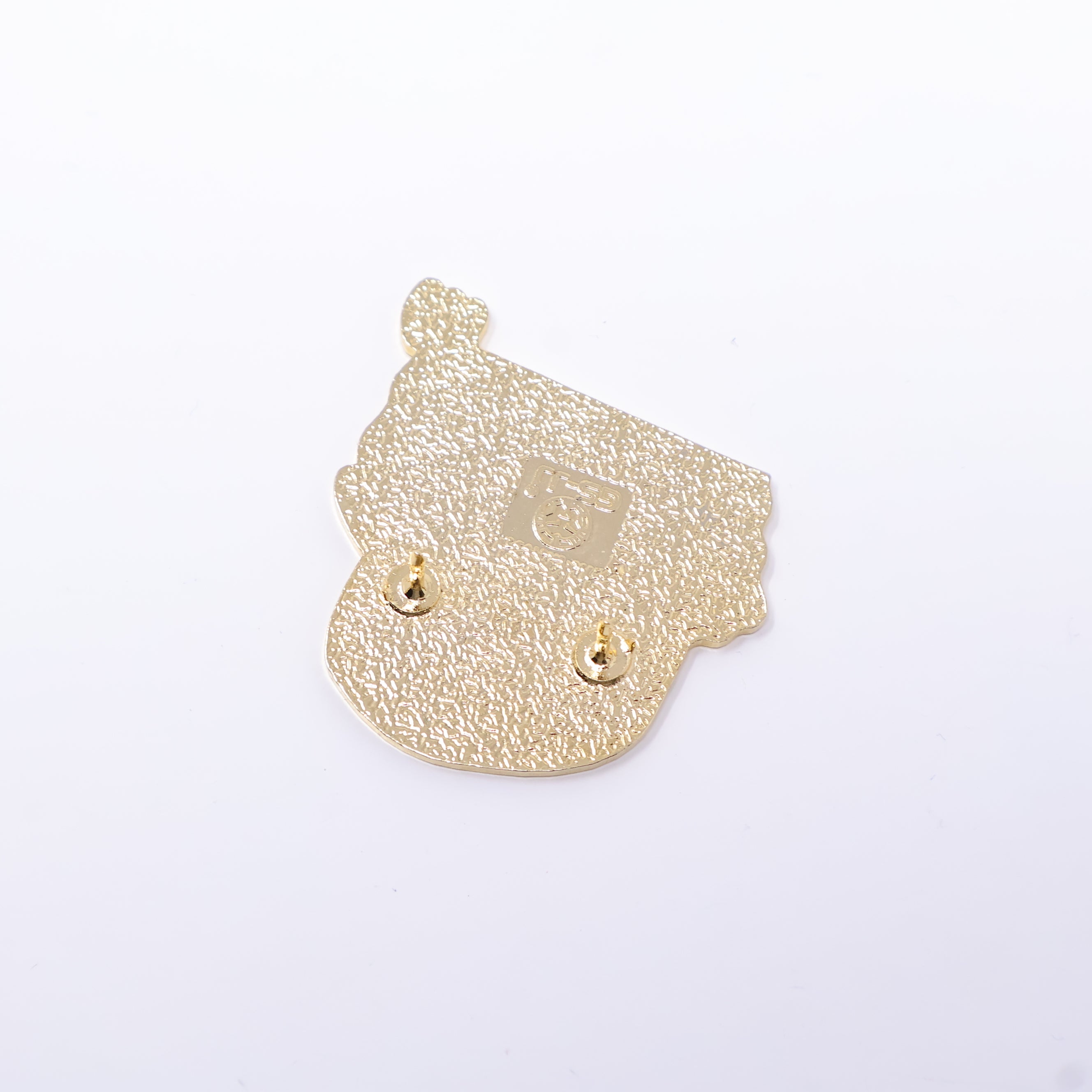 Gold Spongebob LA Graphic Pin