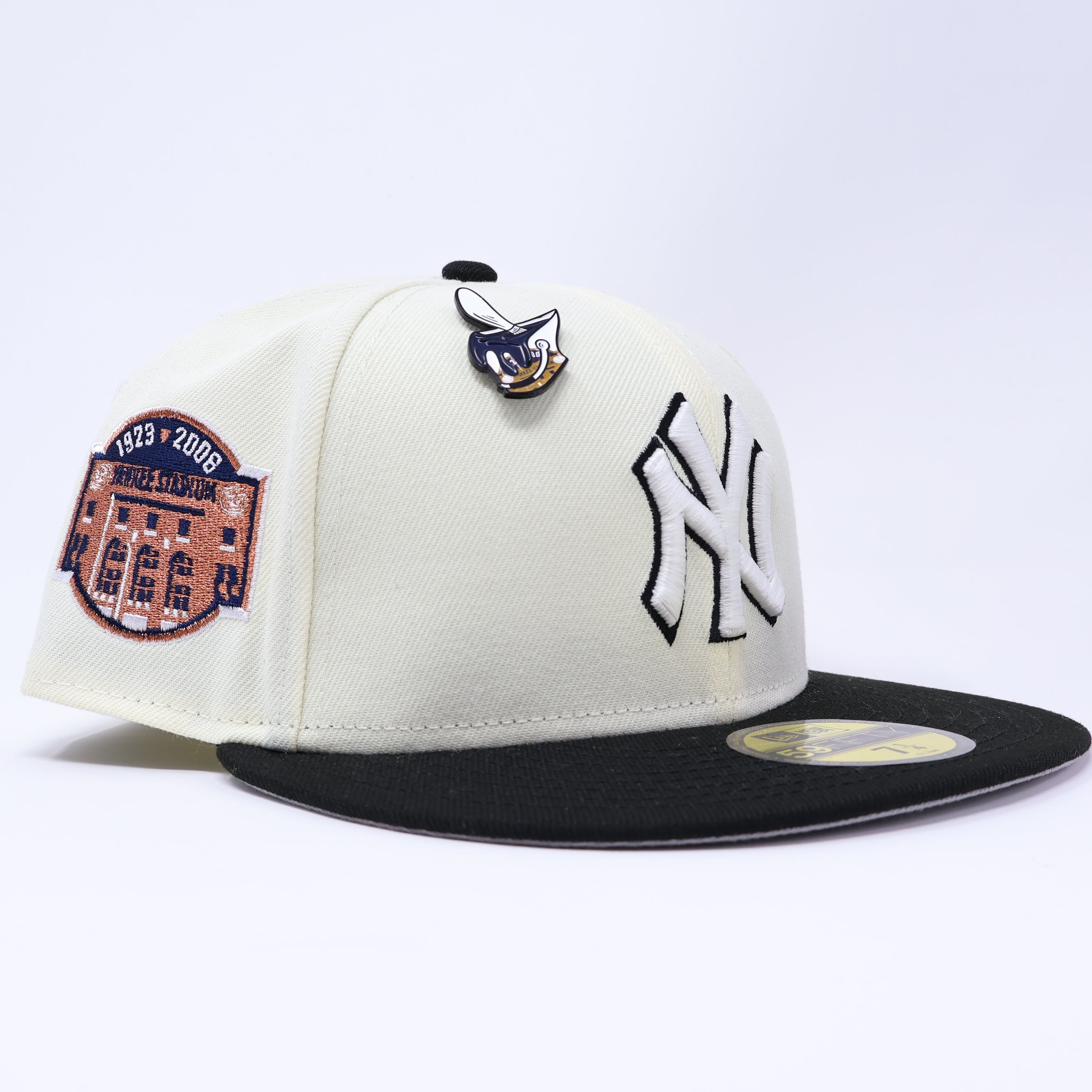 NWT Chrome New York Yankees 1923 Stadium 59fifty New Era Fitted Hat Cap
