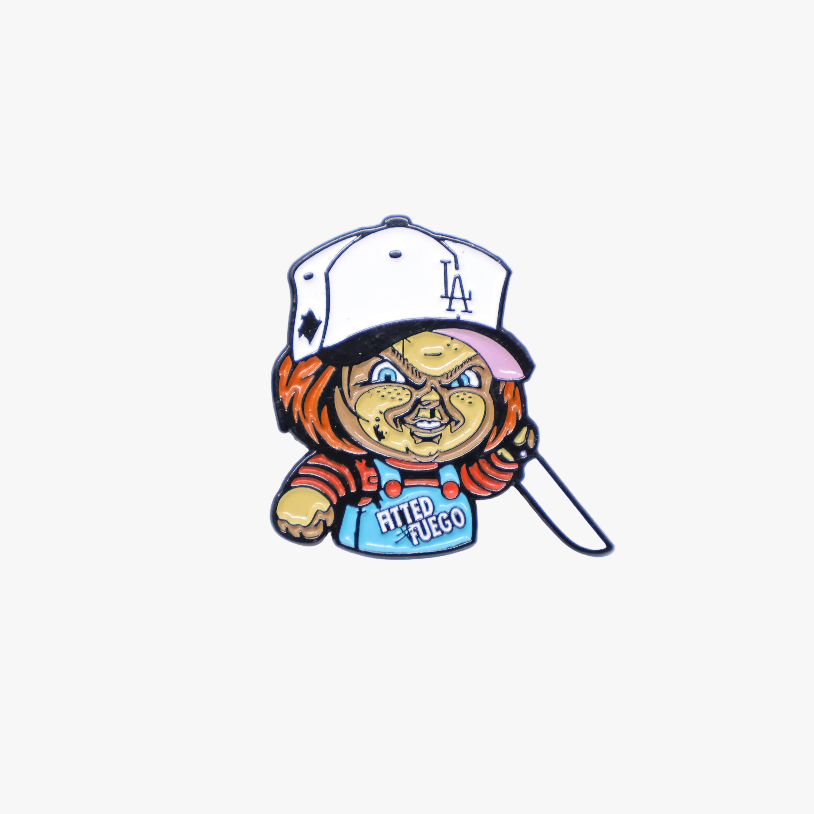 LA Dodgers Chucky Graphic Pin