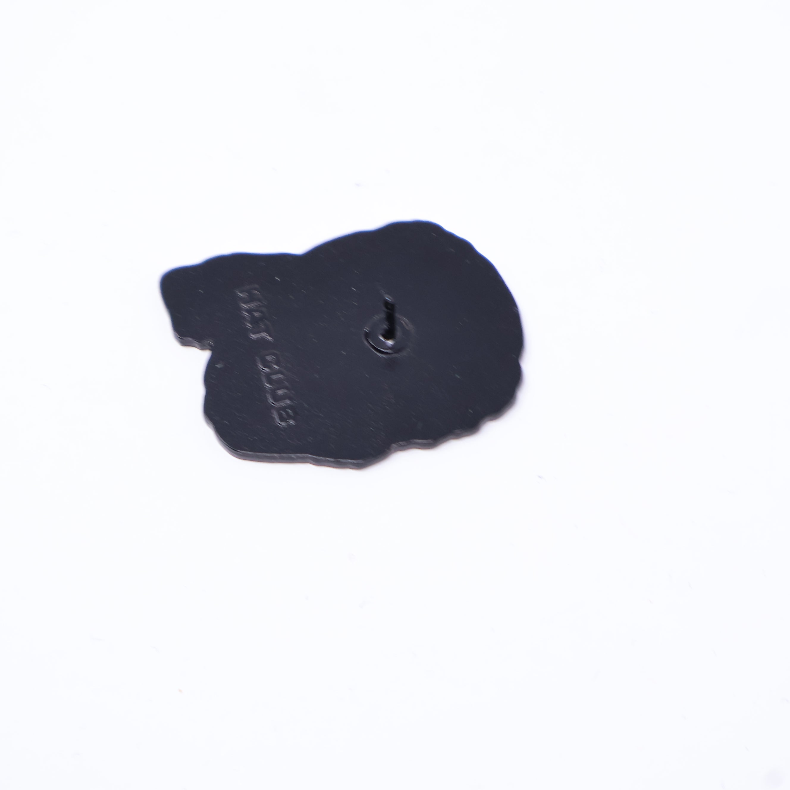 Smiley Face Mummy Graphic Pin