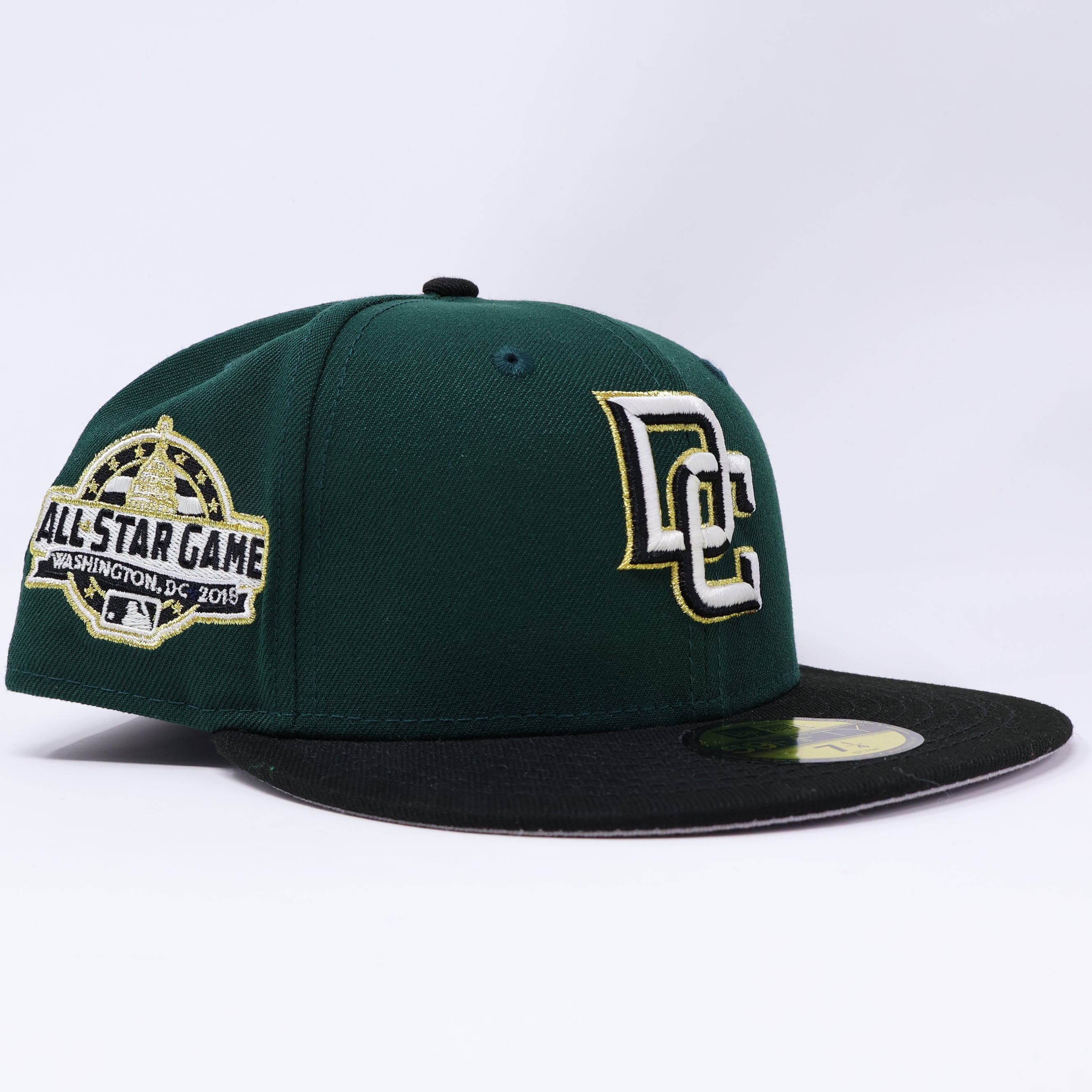 NWT 1/4 Green Washington Nationals All Star Game 59fifty New Era Fitted Hat Cap