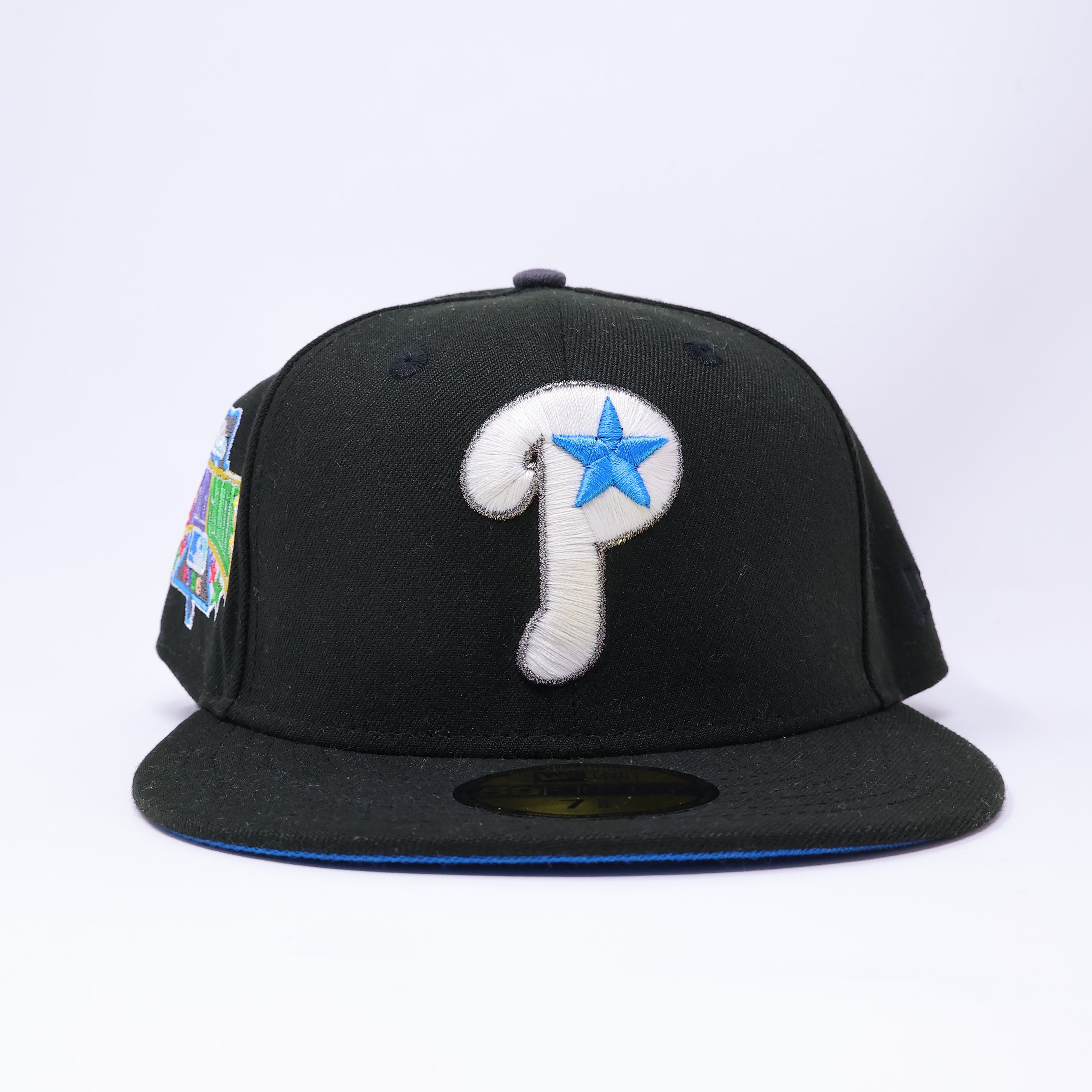 NWT 5/8 Black Philadelphia Phillies 1996 All-Star Game 59fifty New Era Fitted Hat Cap