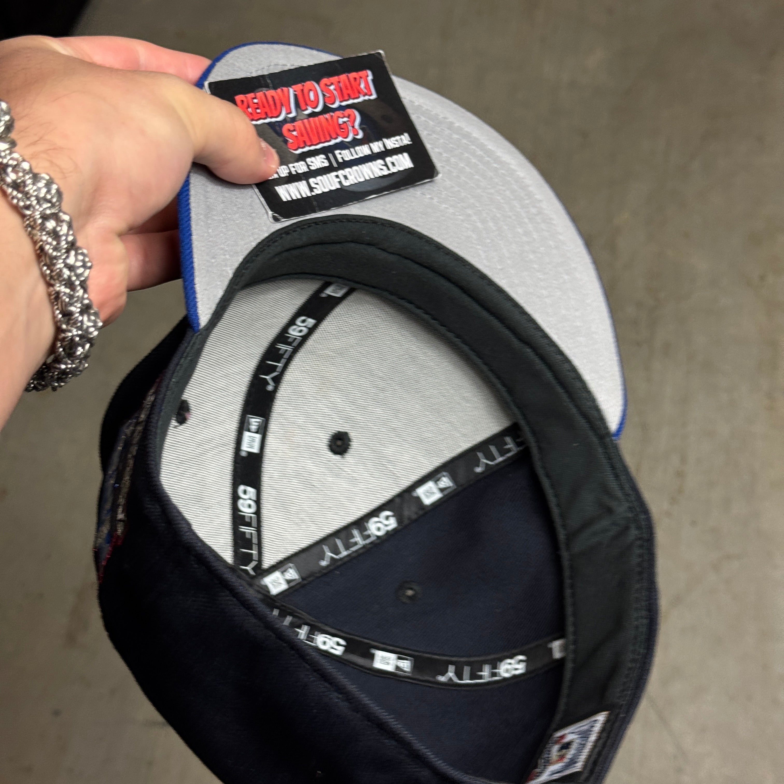 USED 5/8 Navy Minnesota Twins 2014 All Star Game 59fifty New Era Fitted Hat Cap