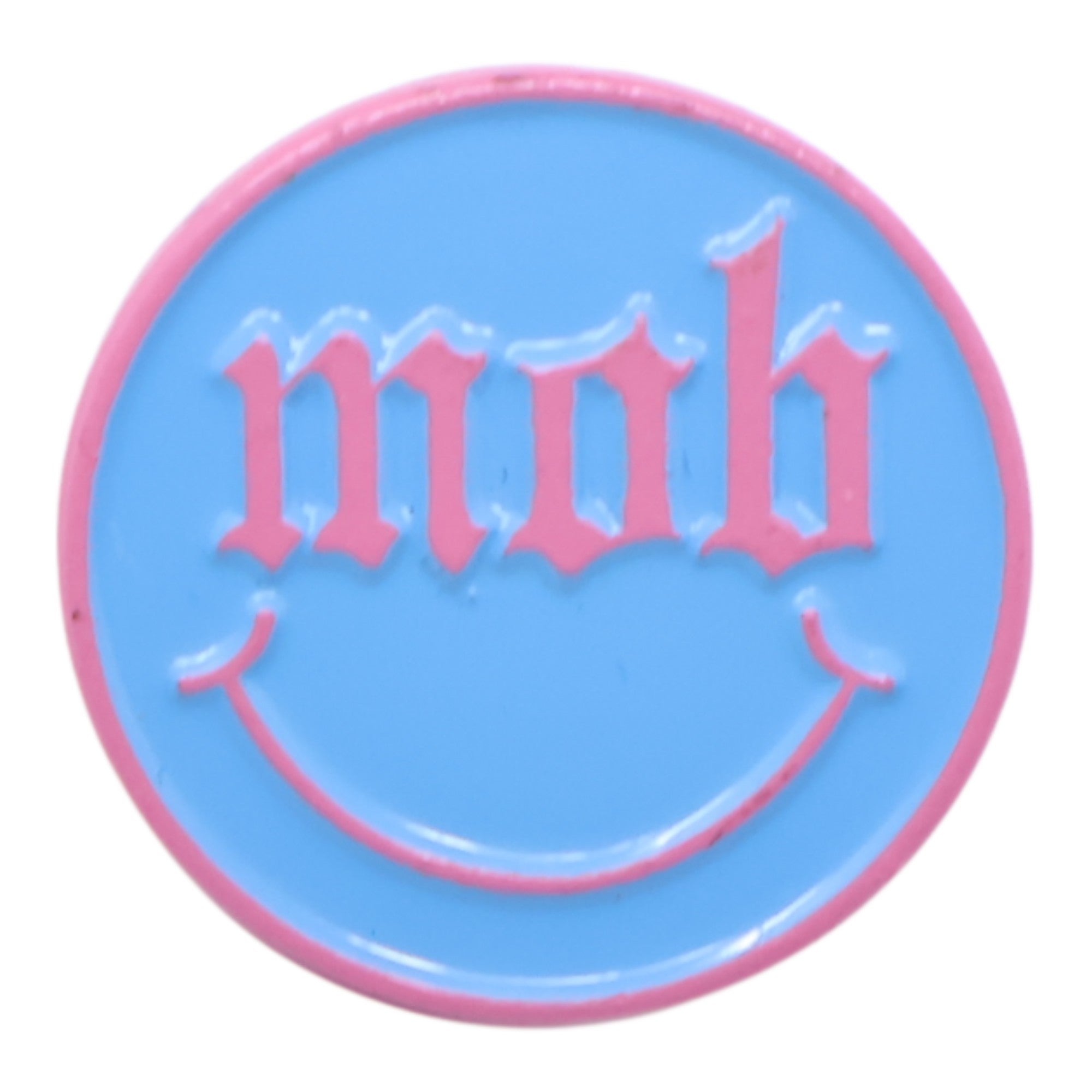 Mob Smiley Face Coin Pin