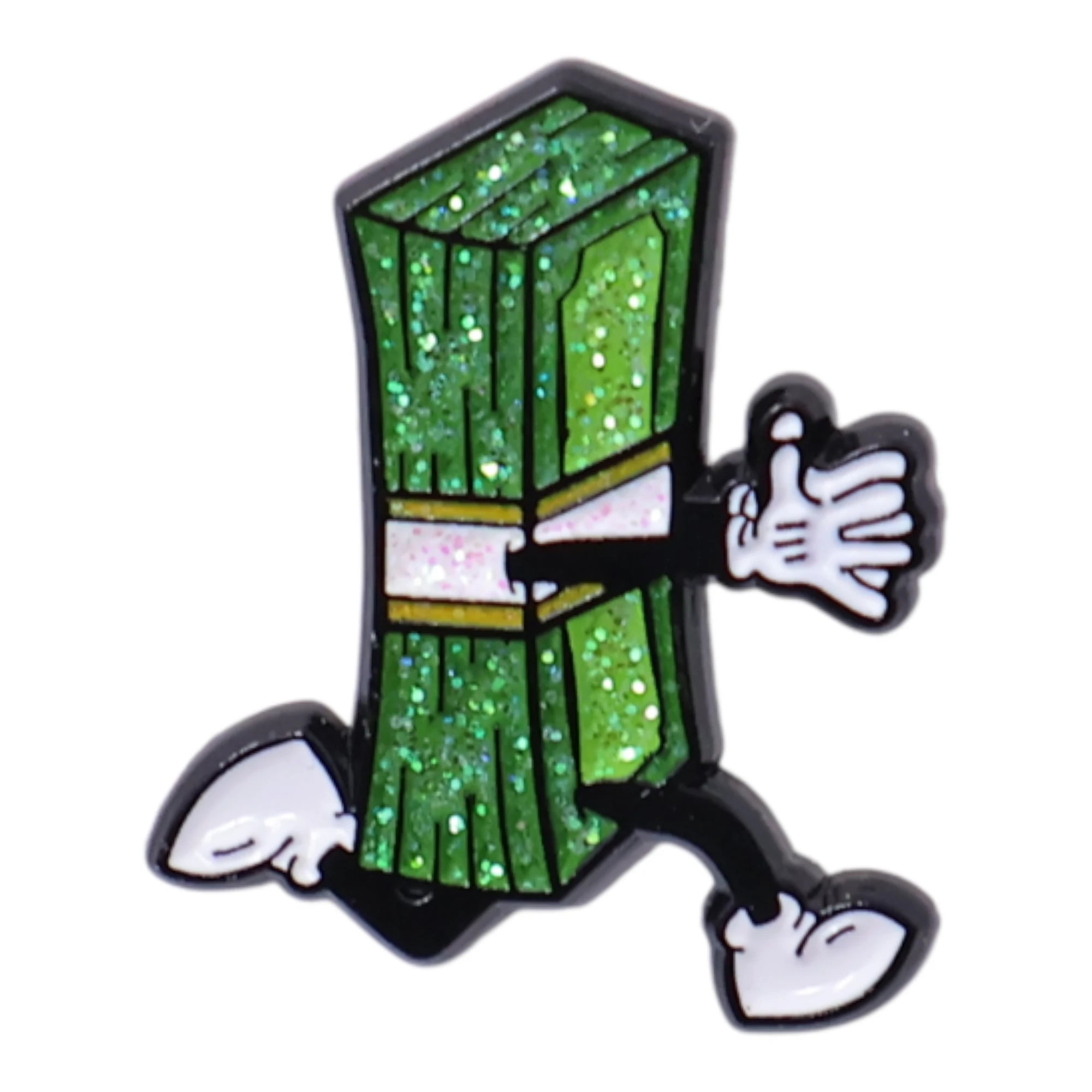 Chasing the Money Graphic Pin