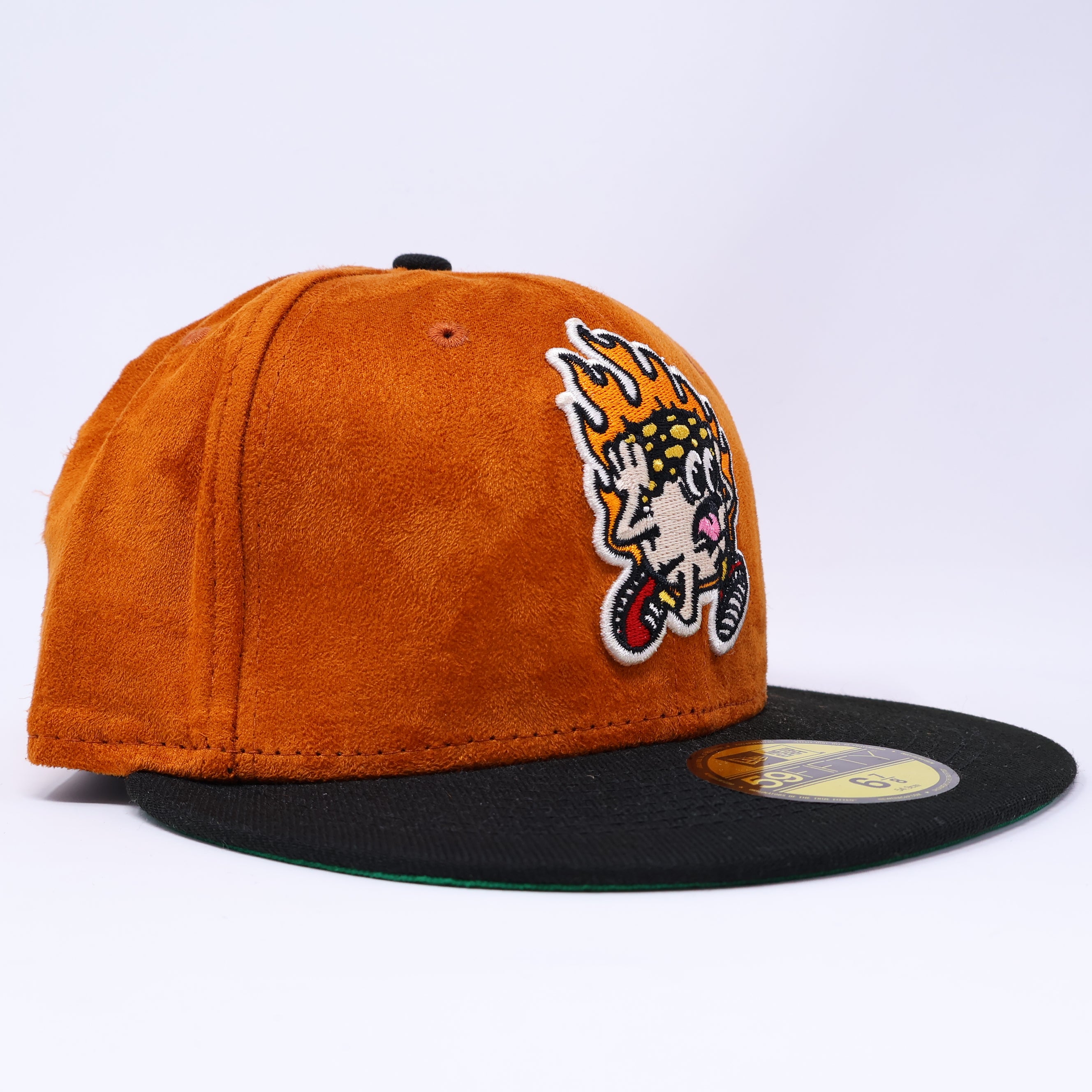 NEW 6 7/8 Bronze Hatclub Campfire Marshmallow Hat 59fifty New Era Fitted Hat Cap