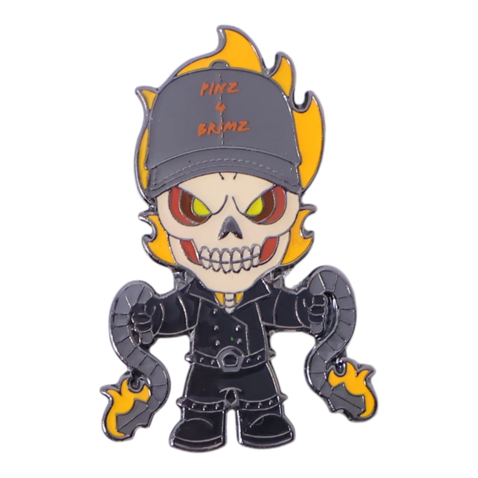 Ghost Rider Graffiti Pin