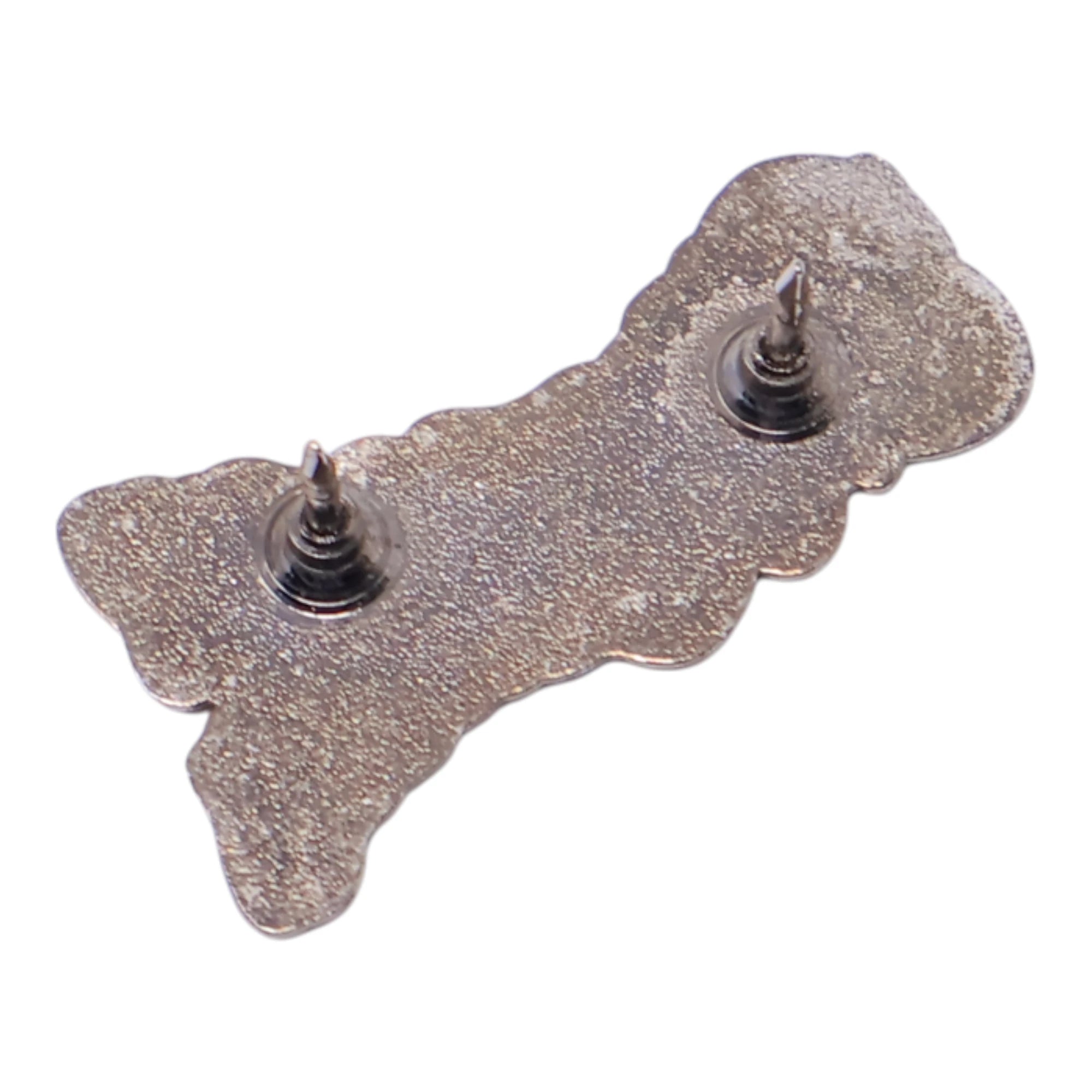 Cartoon Tough Guy Graphic Pin