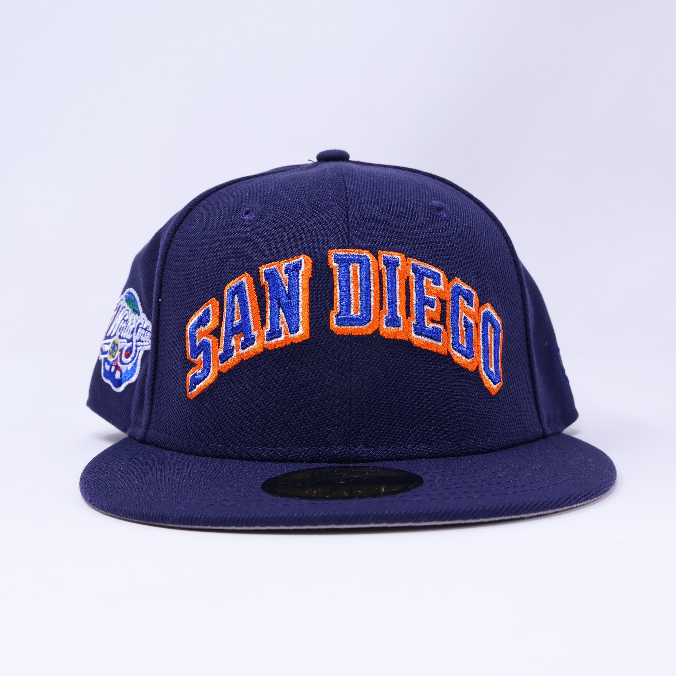 NWT 1/4 Navy San Diego Padres 98 World Series 59fifty New Era Fitted Hat Cap