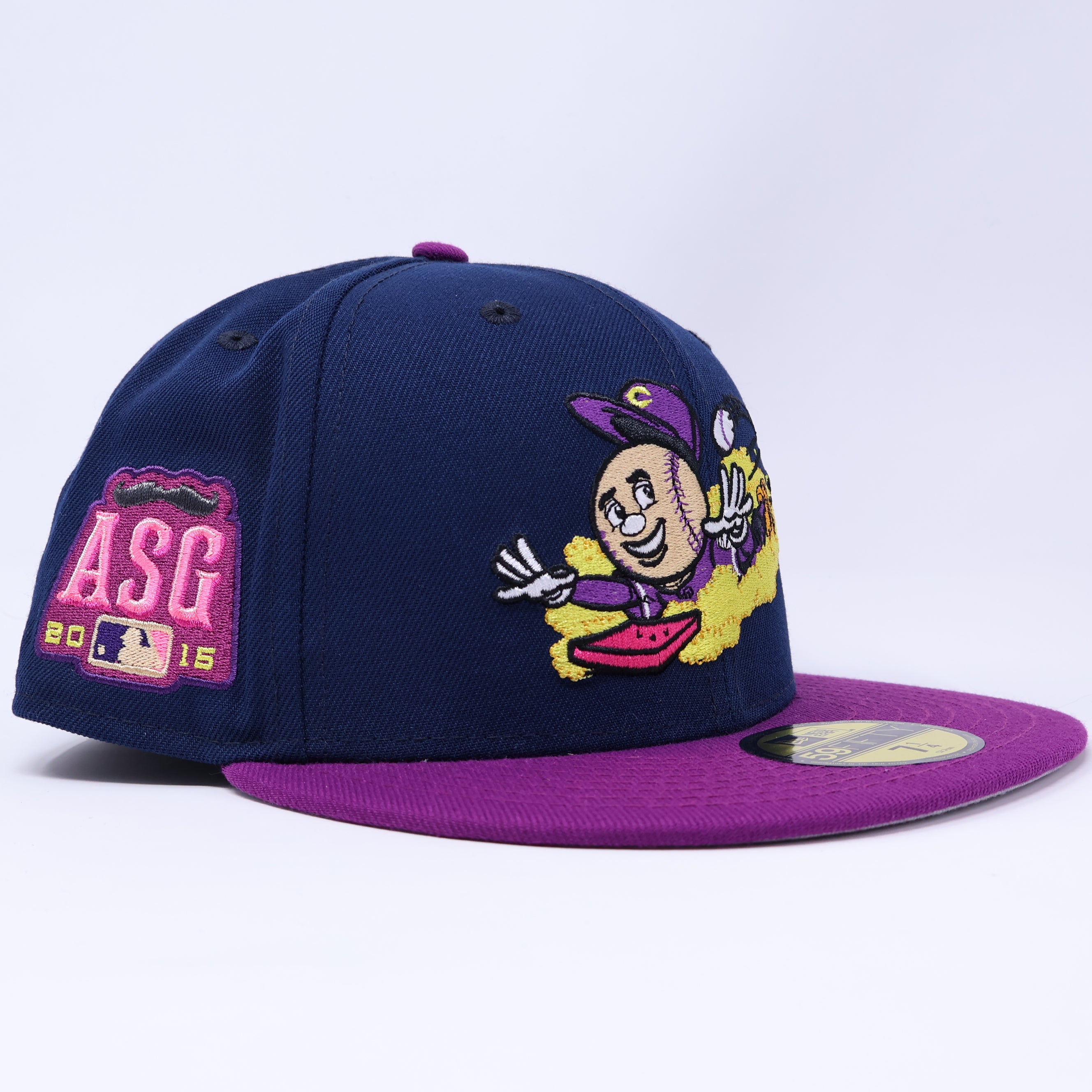 NWT 1/4 Navy Cincinnati Reds ASG 2015 AHL 59fifty New Era Fitted Hat Cap