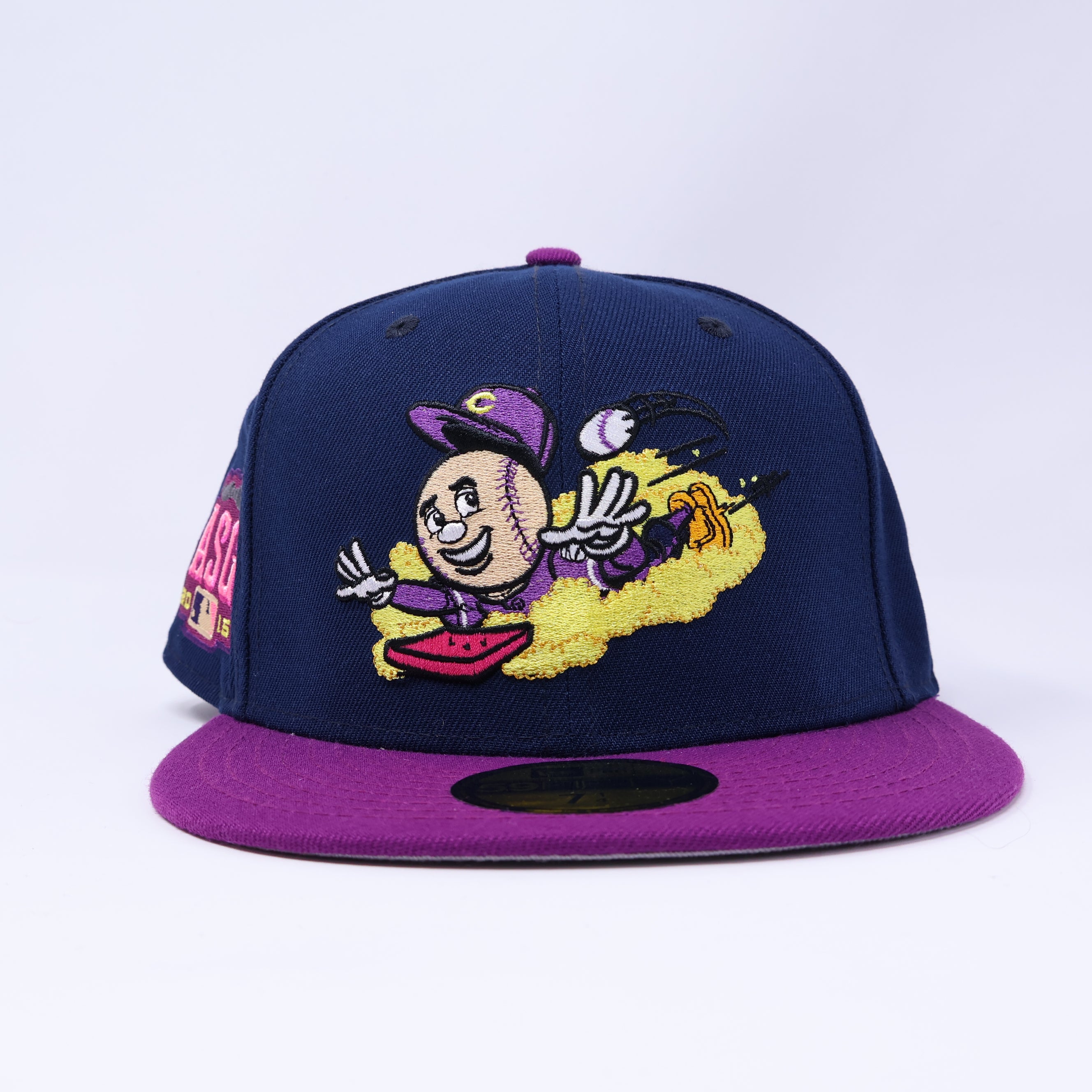 NWT 1/4 Navy Cincinnati Reds ASG 2015 AHL 59fifty New Era Fitted Hat Cap