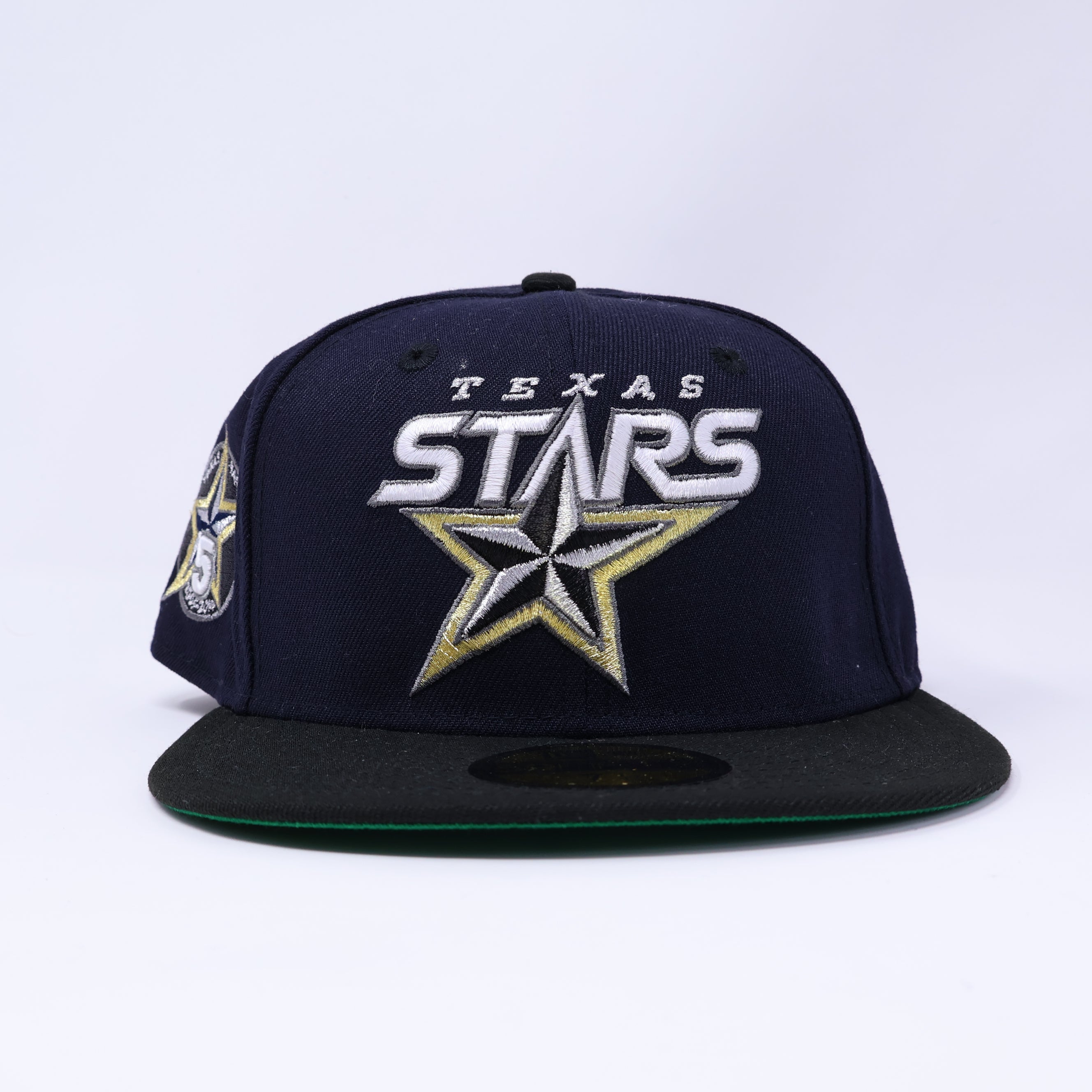 NWT 1/4 Navy Dallas Texas Stars AHL 59fifty New Era Fitted Hat Cap