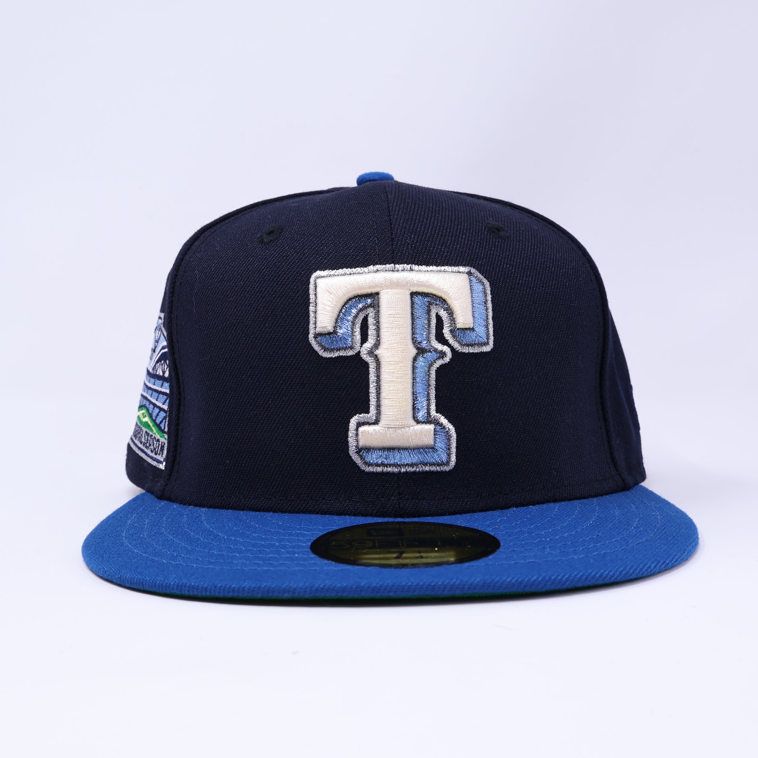 NWT 1/4 Navy Dallas Texas Rangers 2020 Inaugural Season 59fifty New Era Fitted Hat Cap 3