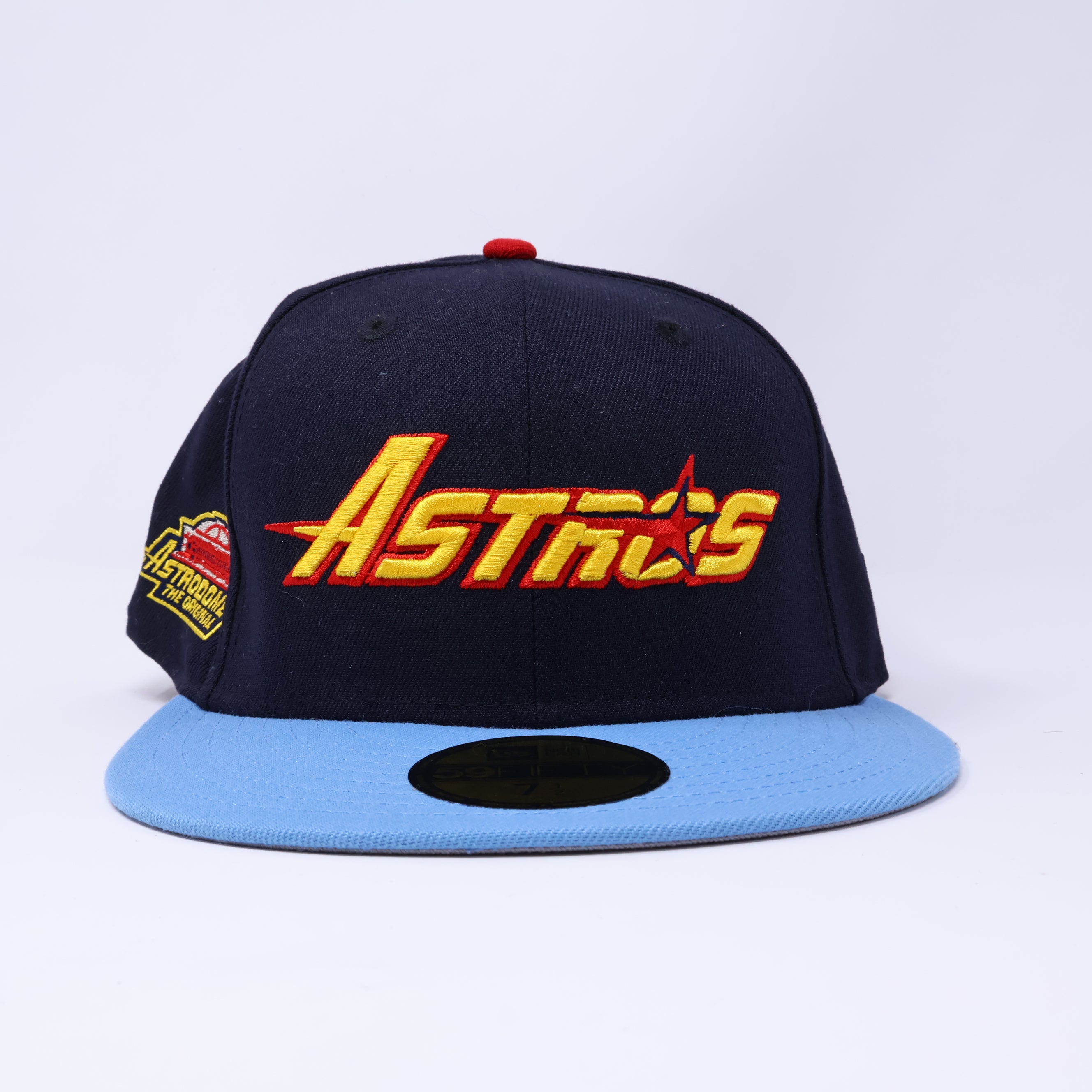 NWT 1/2 Navy Houston Astros The Astrodome 59fifty New Era Fitted Hat Cap