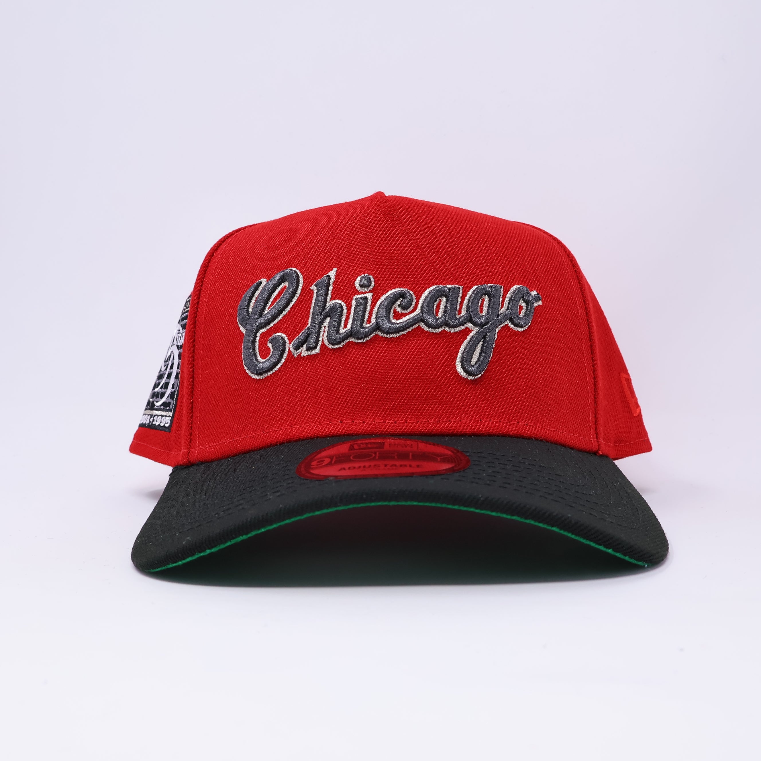 NWT Red Chicago White Sox 95 Years 9Forty A-Frame New Era Adjustable Snapback Hat 5 Panel