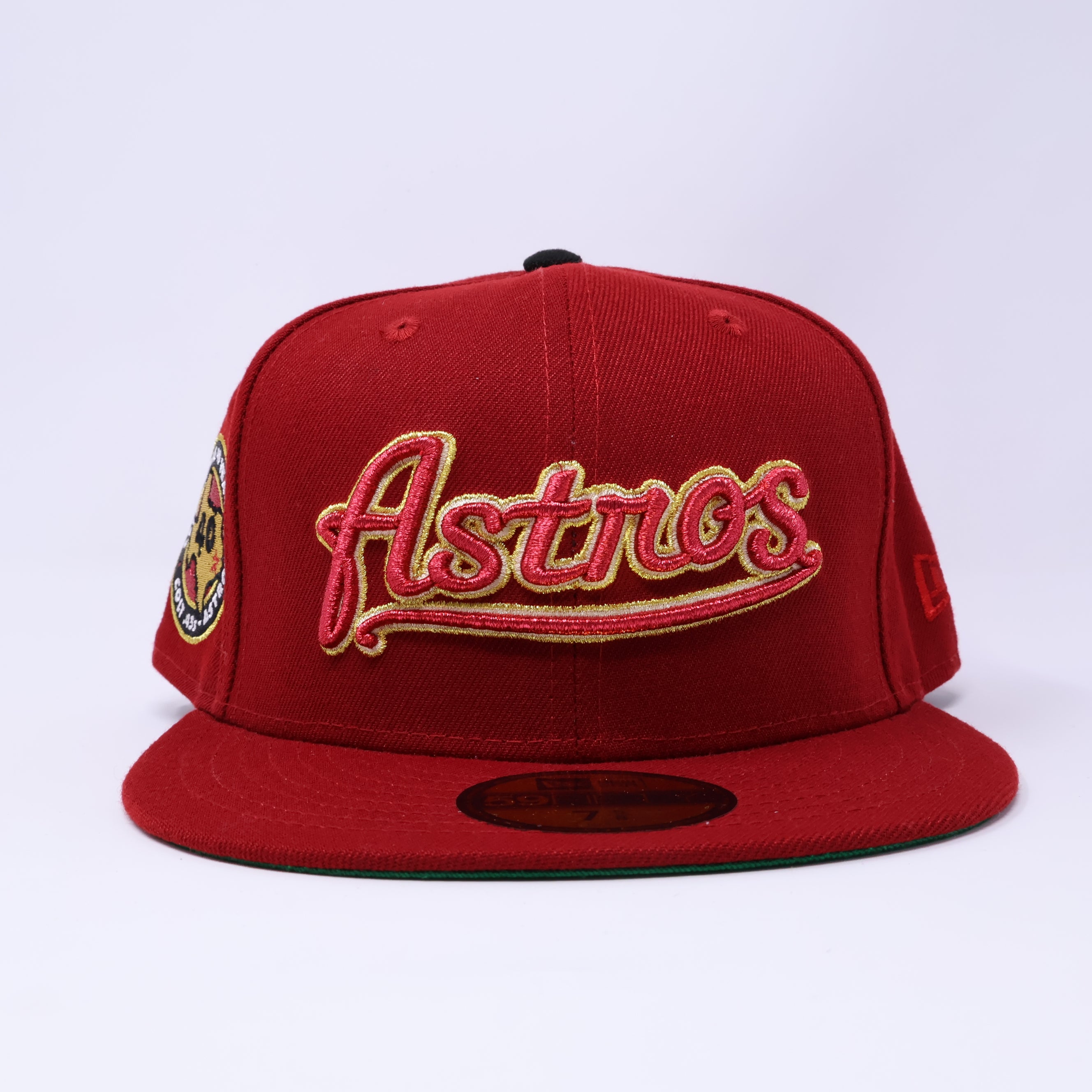NWT Brick Red Houston Astros Celebrating 40 Years 59Fifty New Era Fitted Hat Cap