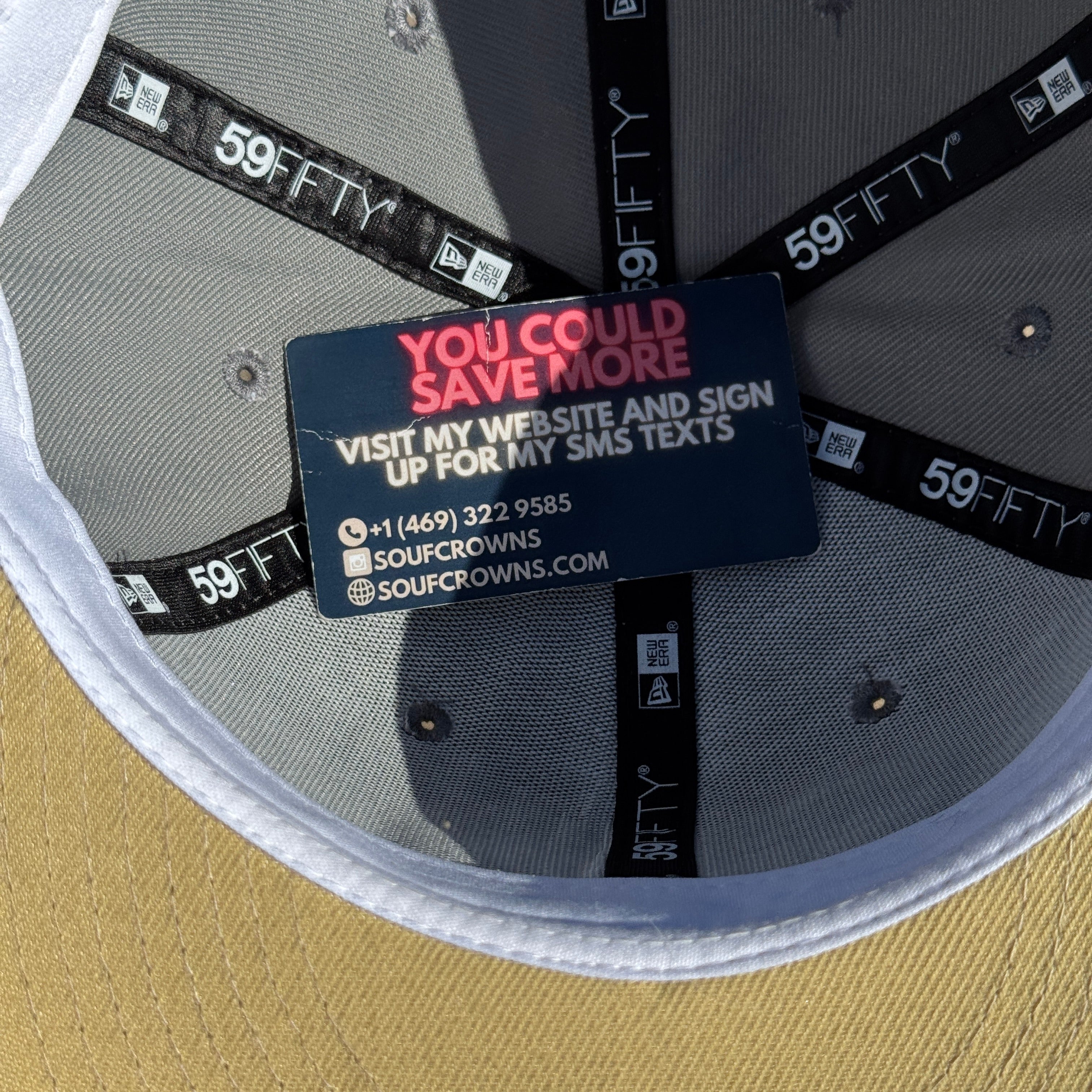 USED 1/8 Gray Columbus Catfish 59fifty New Era Fitted Hat Cap Minor League