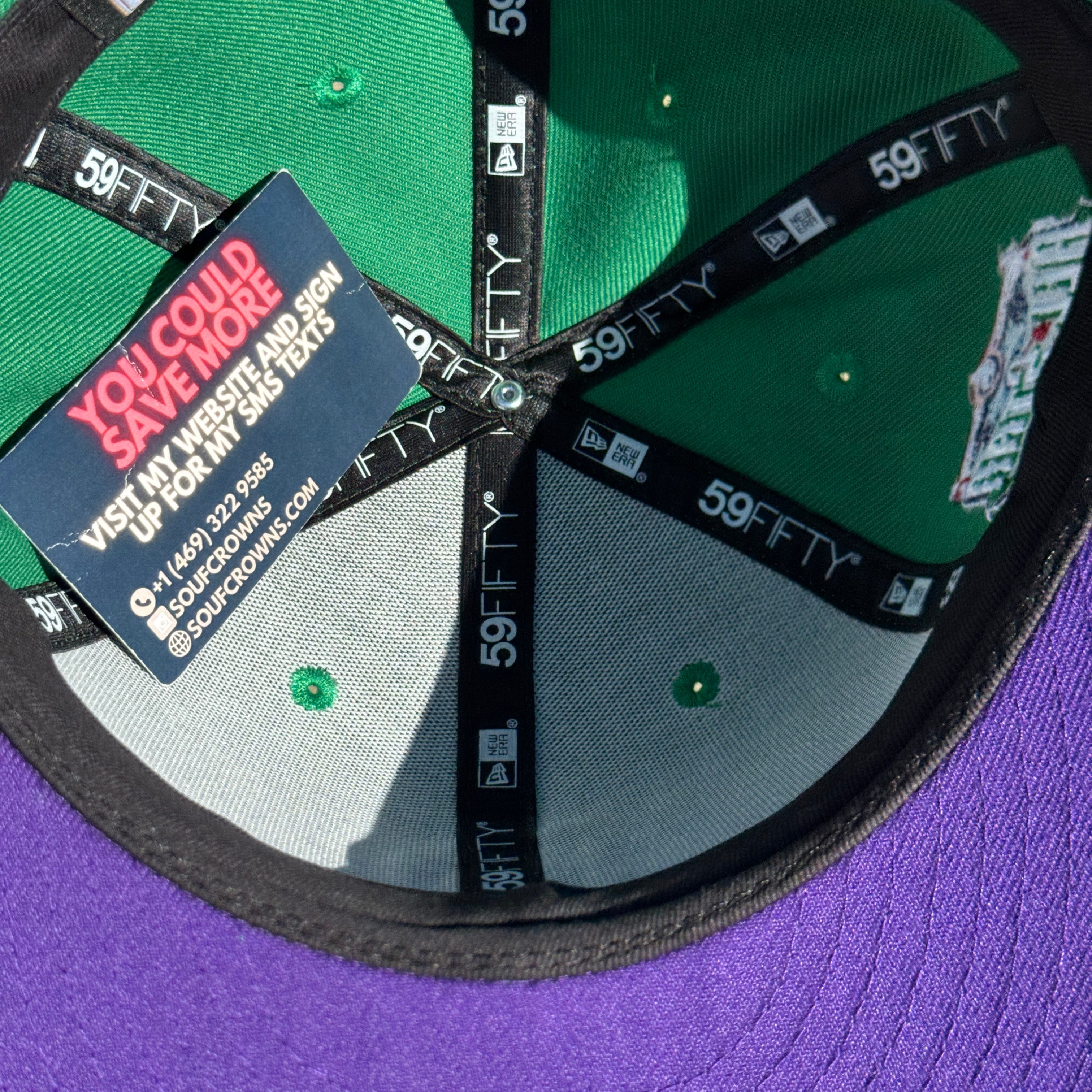 USED 1/8 Green San Diego Padres 2016 All Star Game 59fifty New Era Fitted Hat Cap