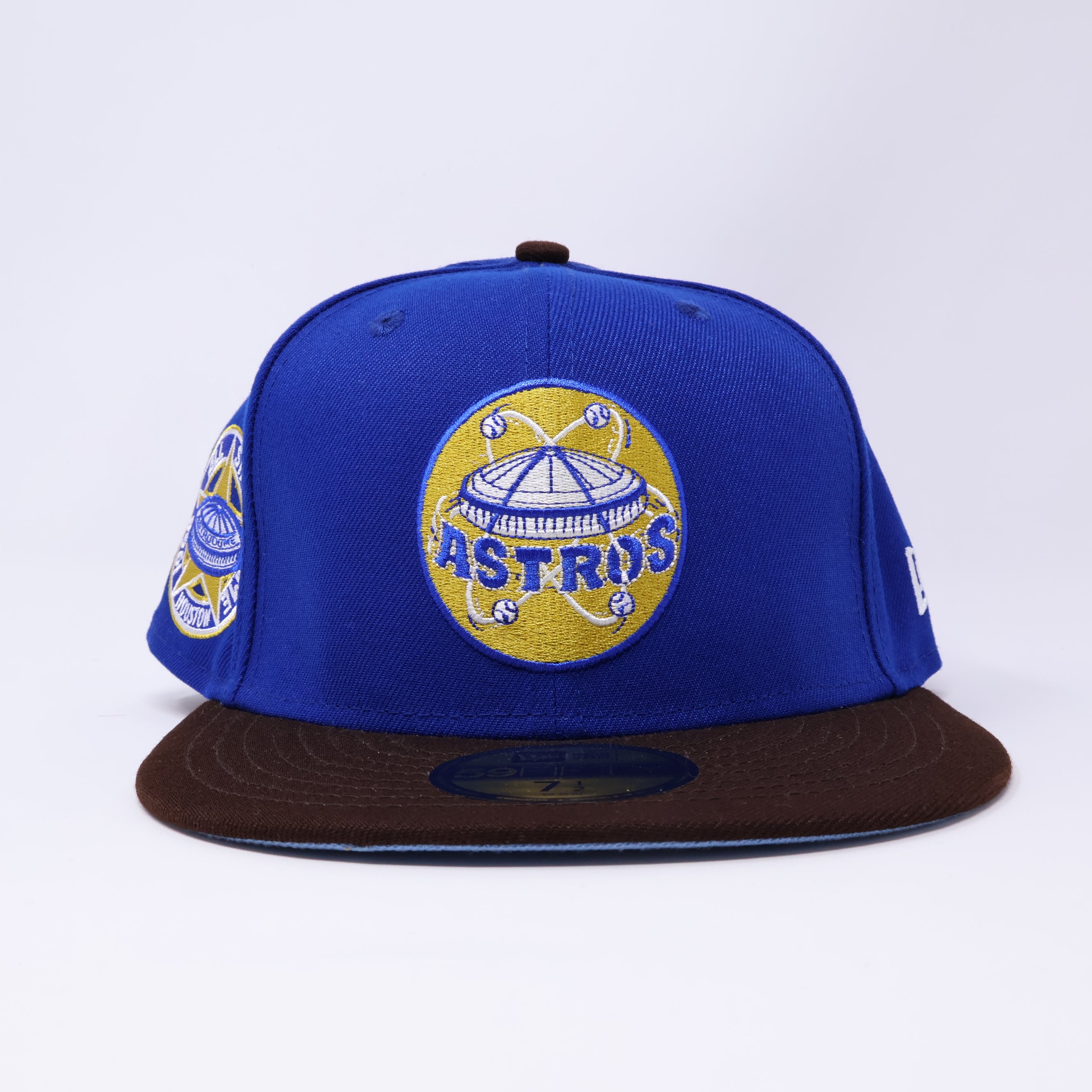 NWT 1/2 Blue Houston Astros 1968 All Star Game 59FIFTY New Era Fitted Hat