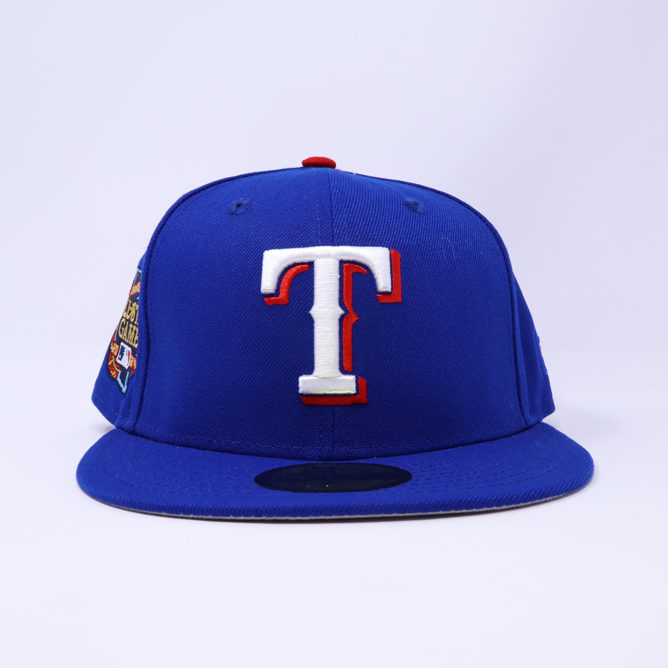 NWT 1/4 Blue Dallas Texas Rangers 2024 All Star Game 59fifty New Era Fitted Hat Cap