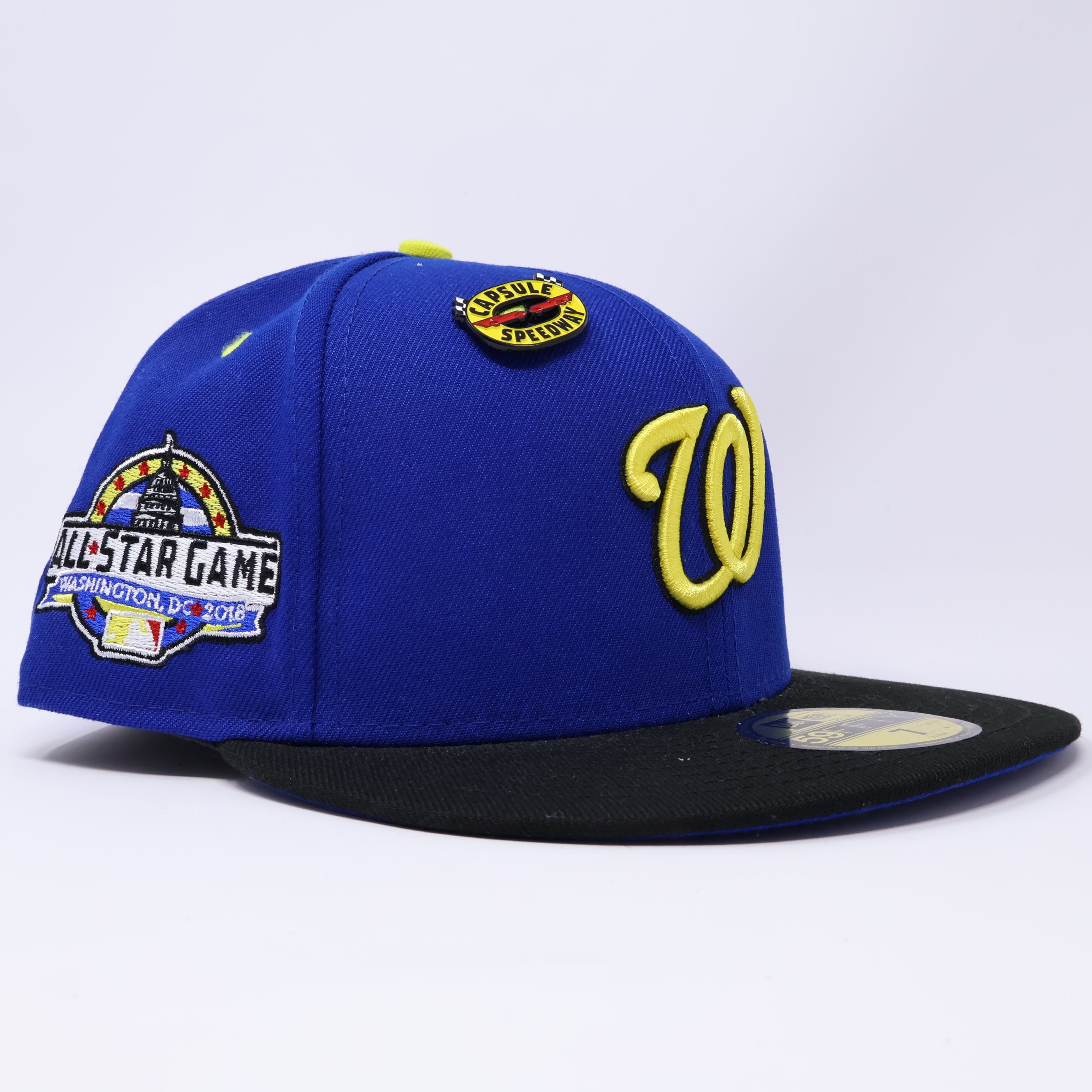 NWT 7 Blue Washington Nationals All Star Game 59fifty New Era Fitted Hat Cap
