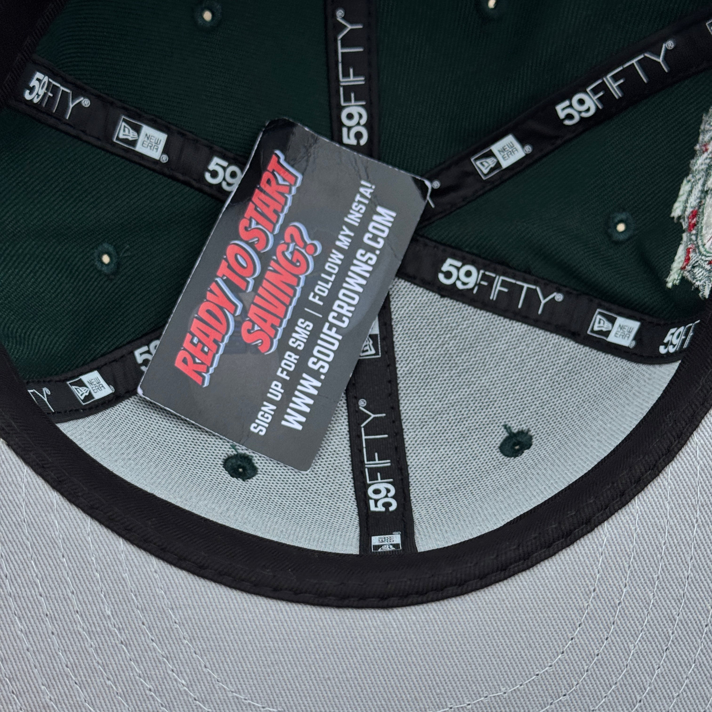 NWT 1/2 Green Houston Astros Celebrating 45 Years 59fifty New Era Fitted Hat Cap