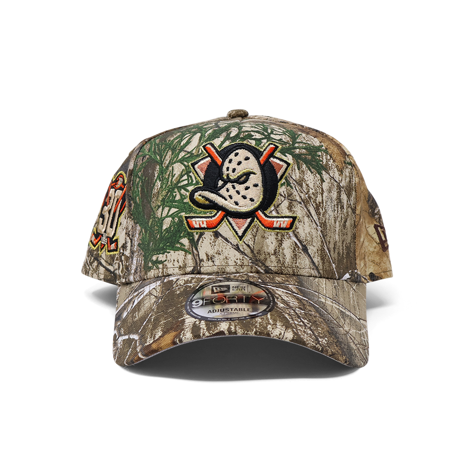 NWT Realtree Anaheim Ducks NHL 9Forty New Era Adjustable Snapback Hat 5 Panel