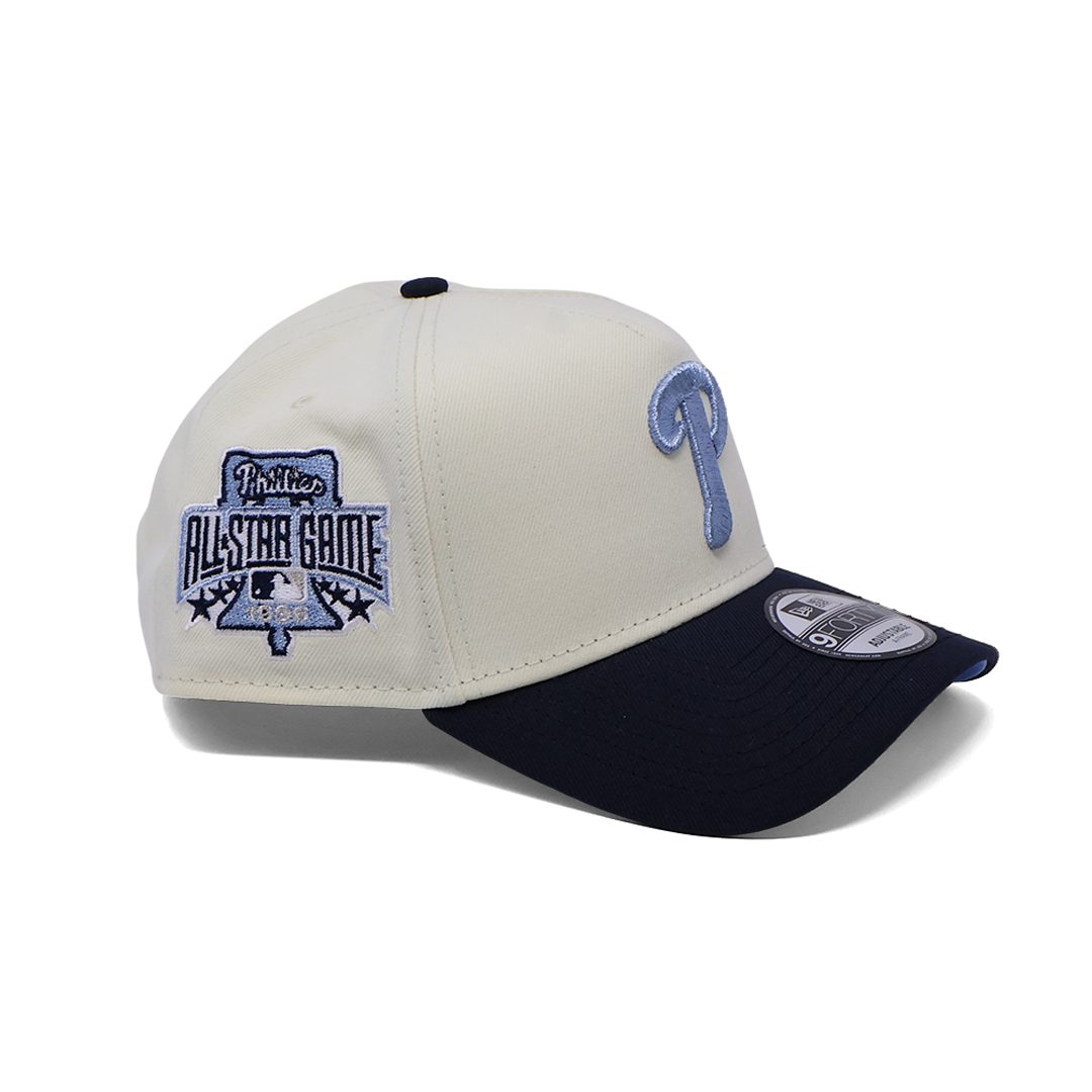 NWT Chrome Philadelphia Phillies 1996 All Star Game 9Forty A-Frame New Era Adjustable Snapback Hat 5 Panel